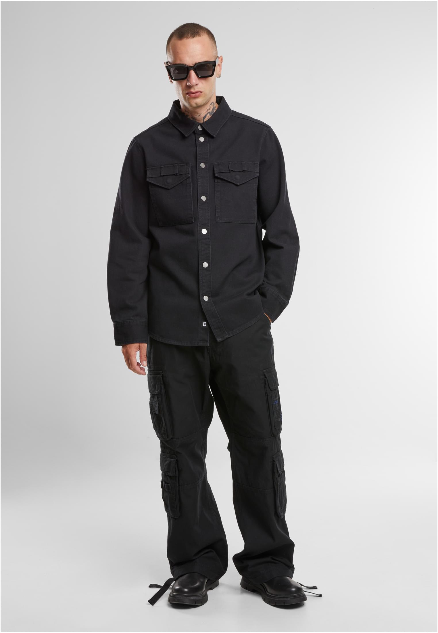 B Heavy Twill Shirt - workoutbrands.com