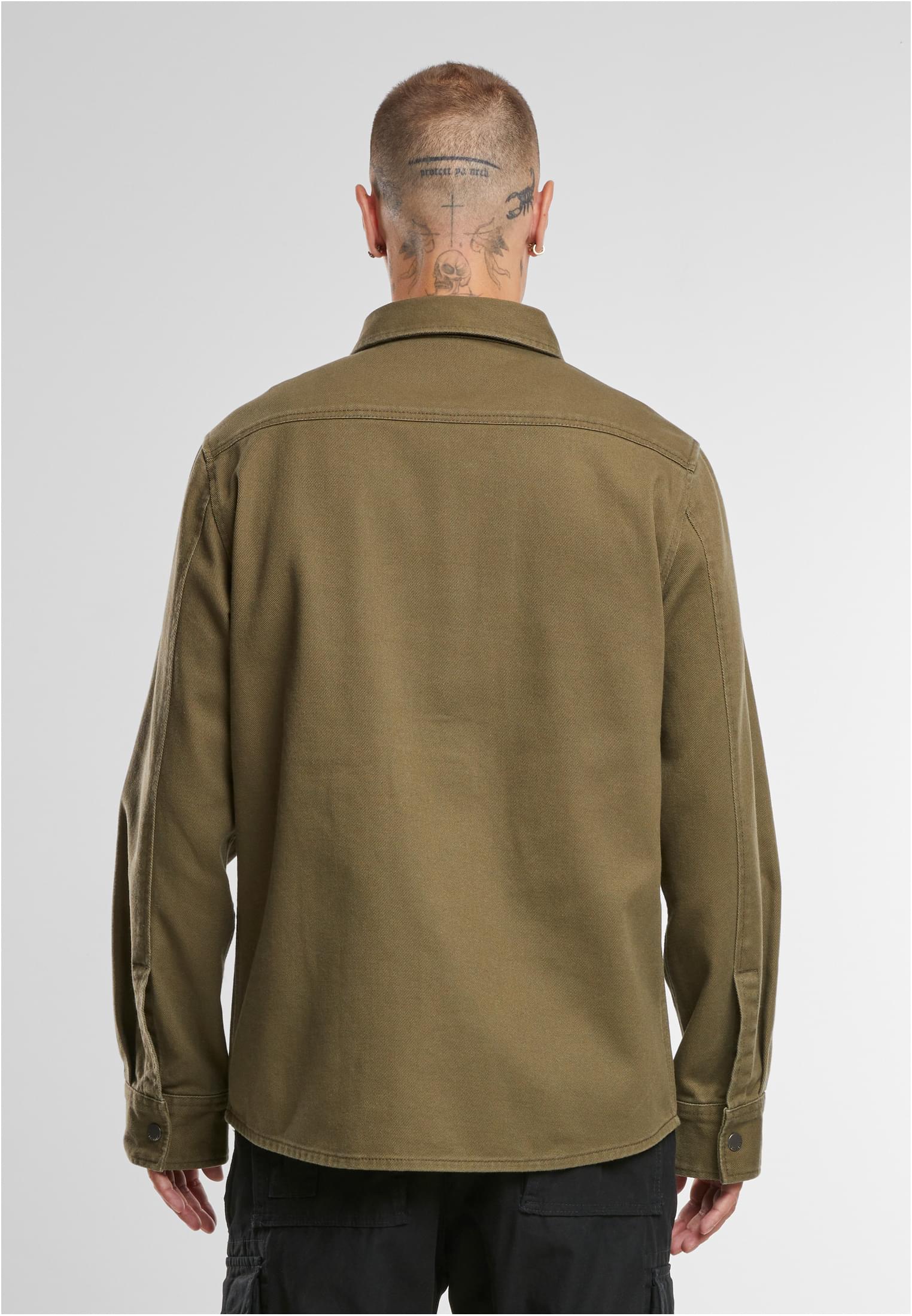 B Heavy Twill Shirt - workoutbrands.com