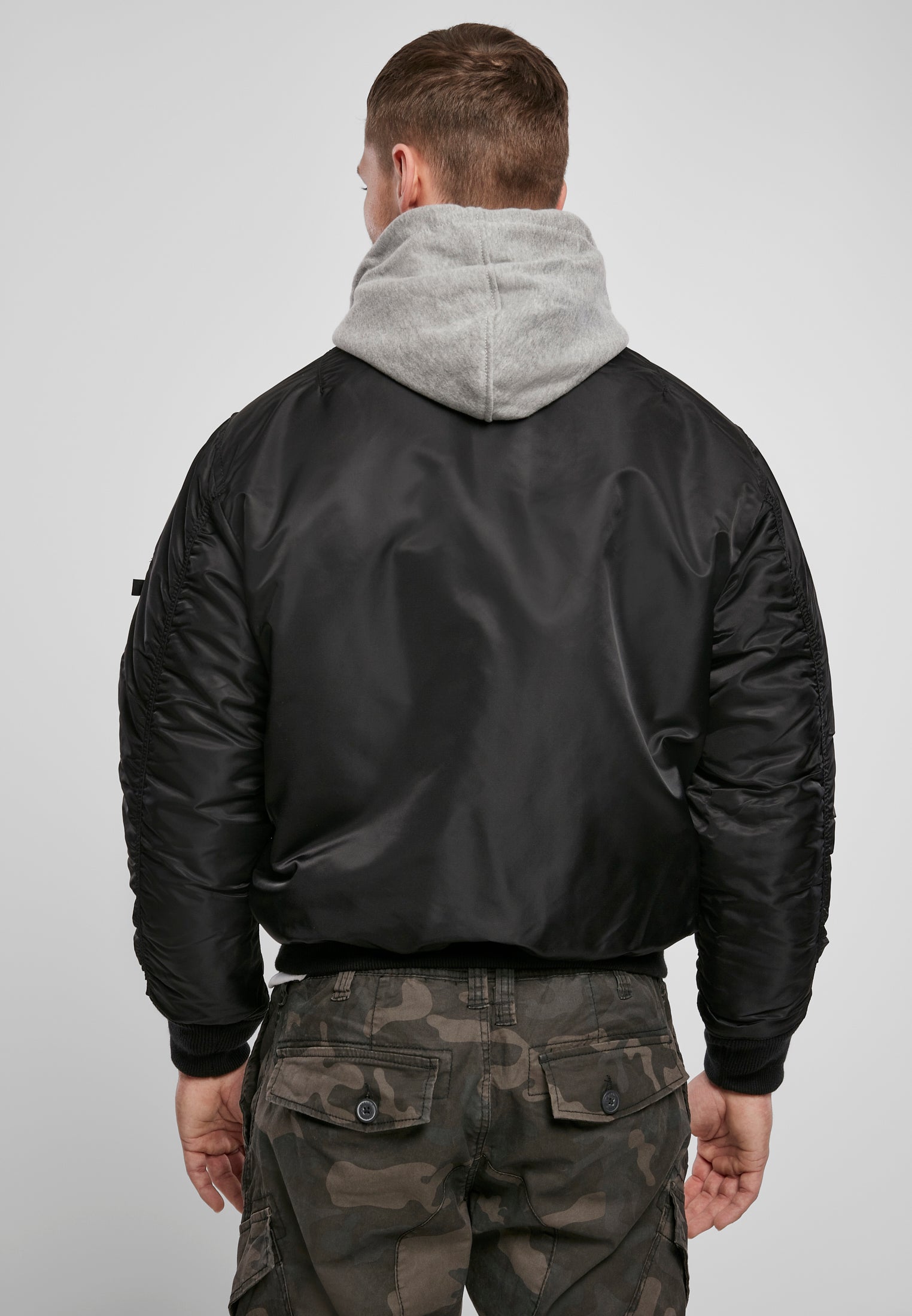 B Hooded MA1 Bomber Jacket - workoutbrands.com