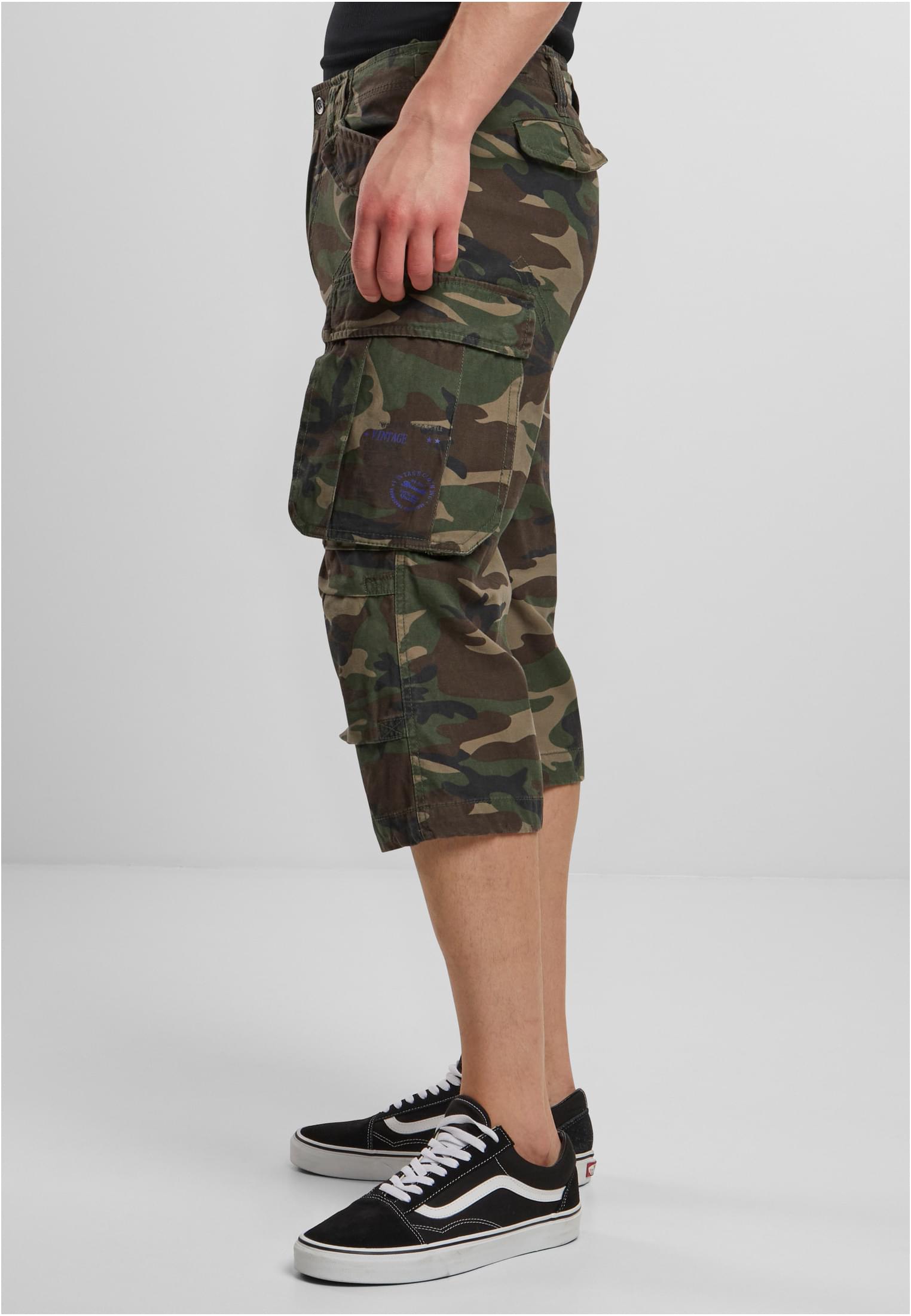 B Industry Vintage Cargo 3/4 Shorts - workoutbrands.com