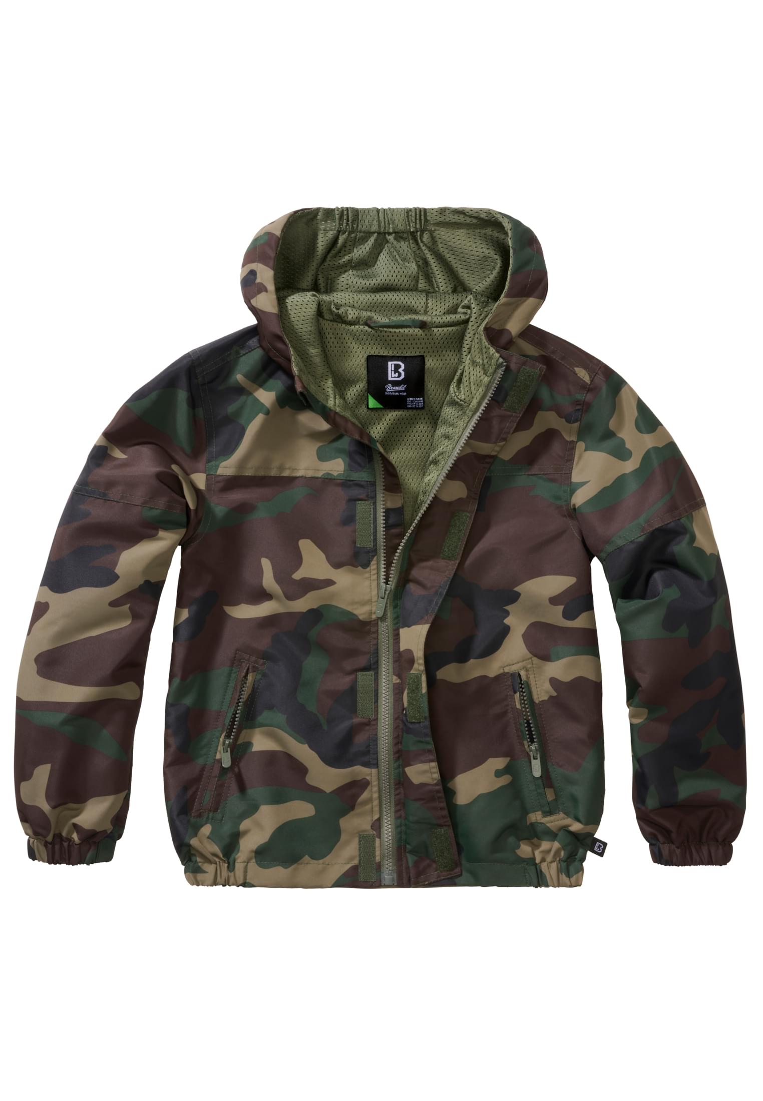 B Kids Summer Windbreaker Frontzip - workoutbrands.com