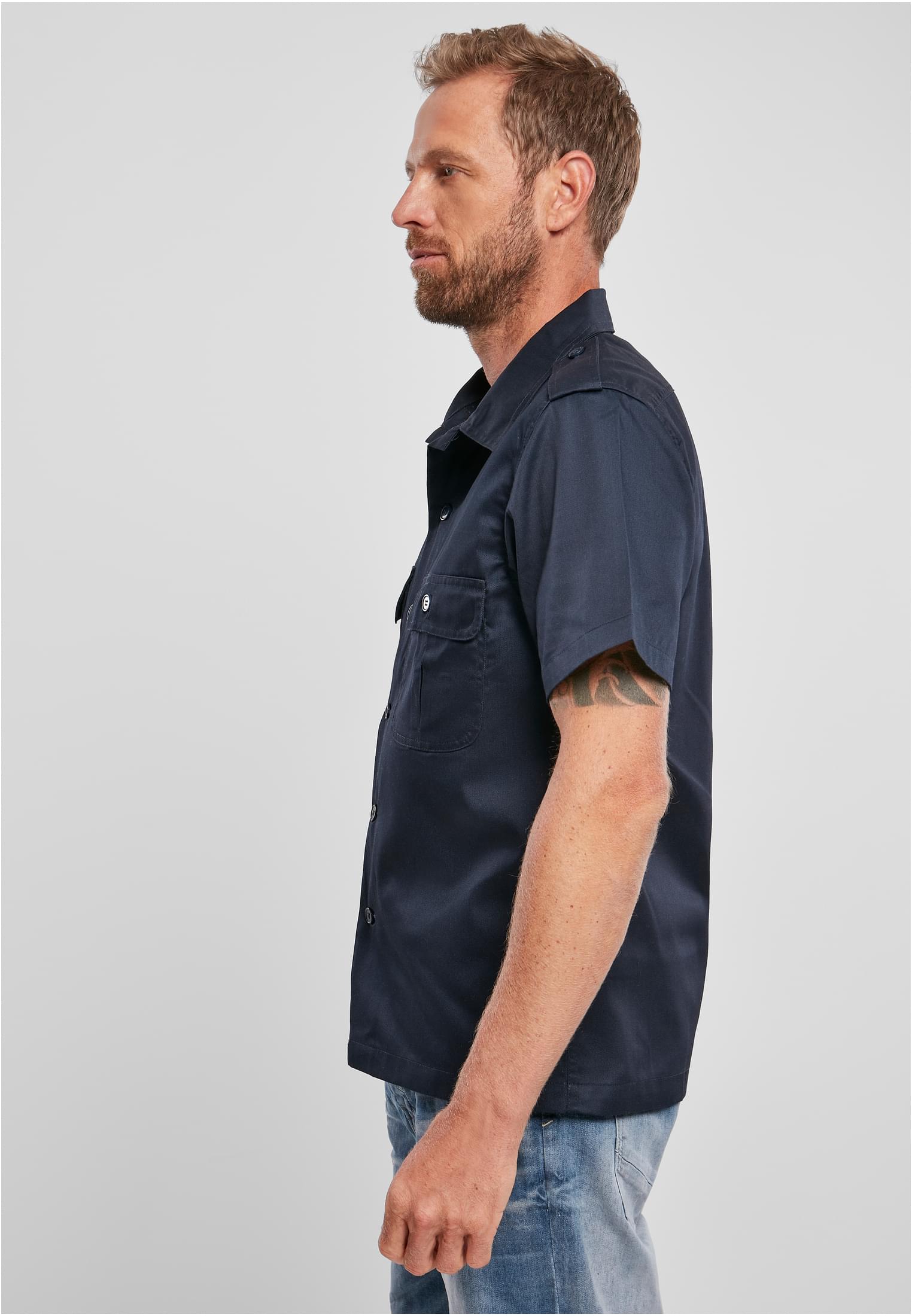 B Short Sleeves US Shirt - workoutbrands.com