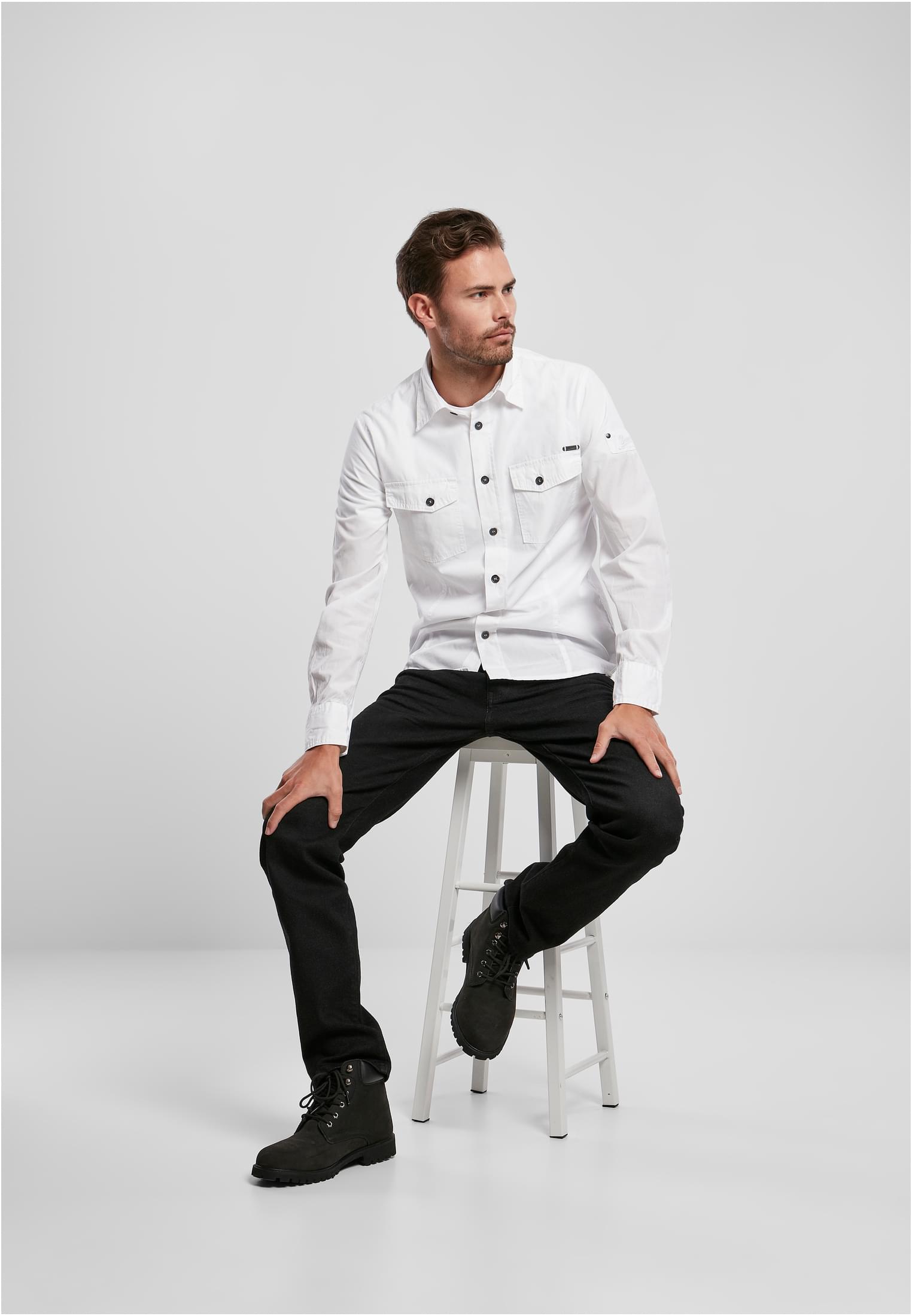 B Slim Worker Shirt - workoutbrands.com