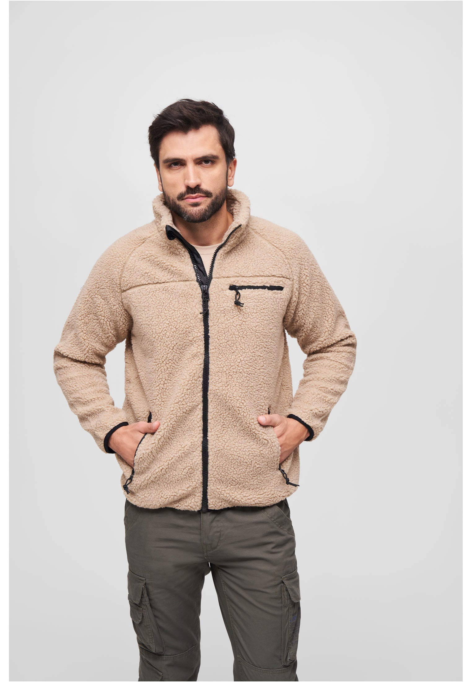 B Teddyfleece Jacket - workoutbrands.com