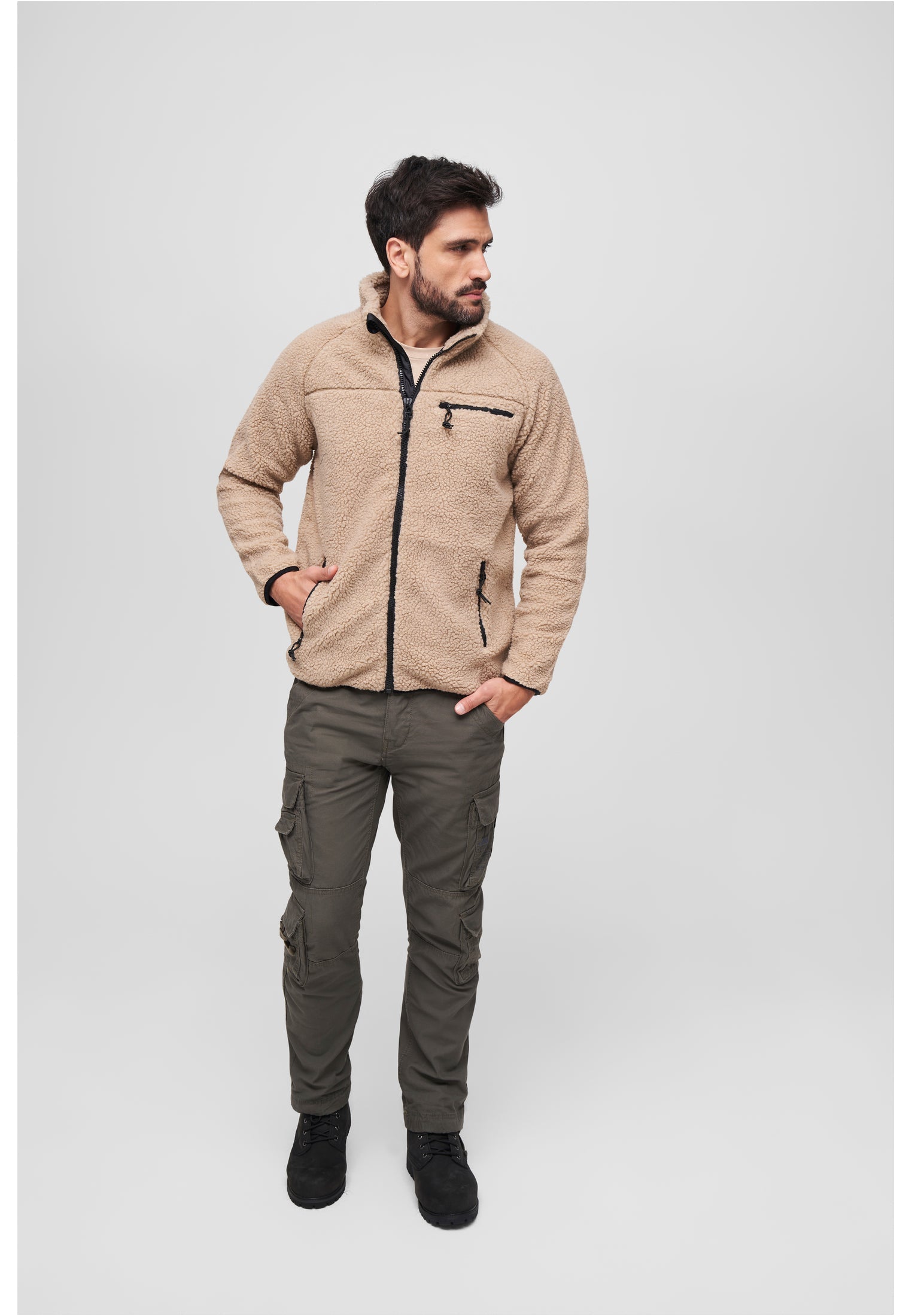 B Teddyfleece Jacket - workoutbrands.com