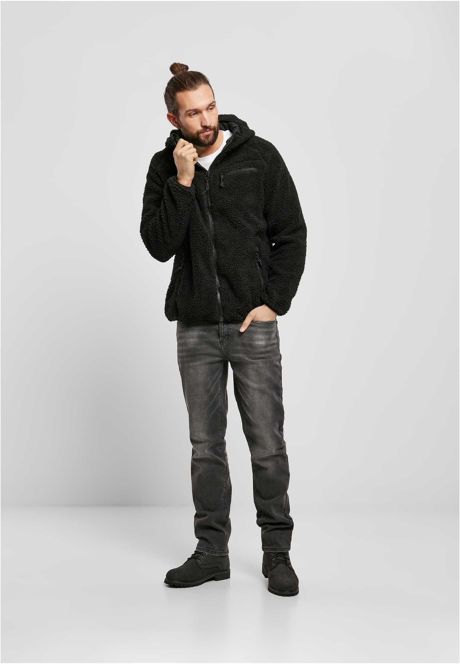 B Teddyfleece Worker Jacket - workoutbrands.com