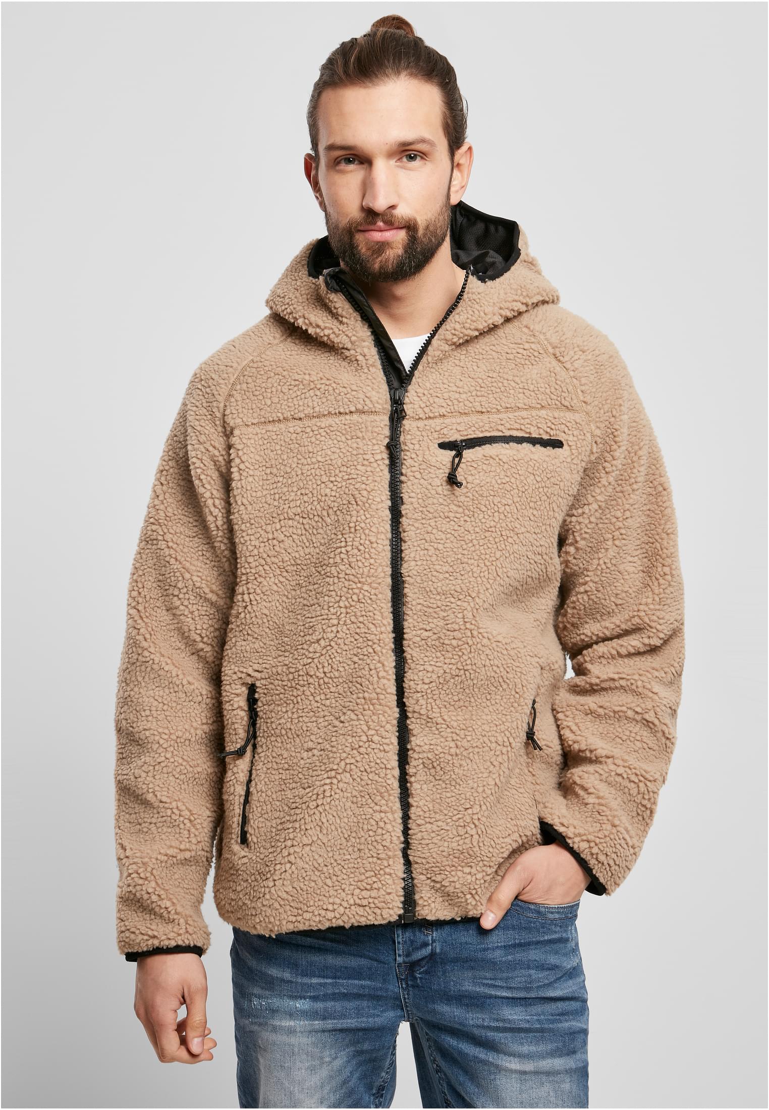 B Teddyfleece Worker Jacket - workoutbrands.com