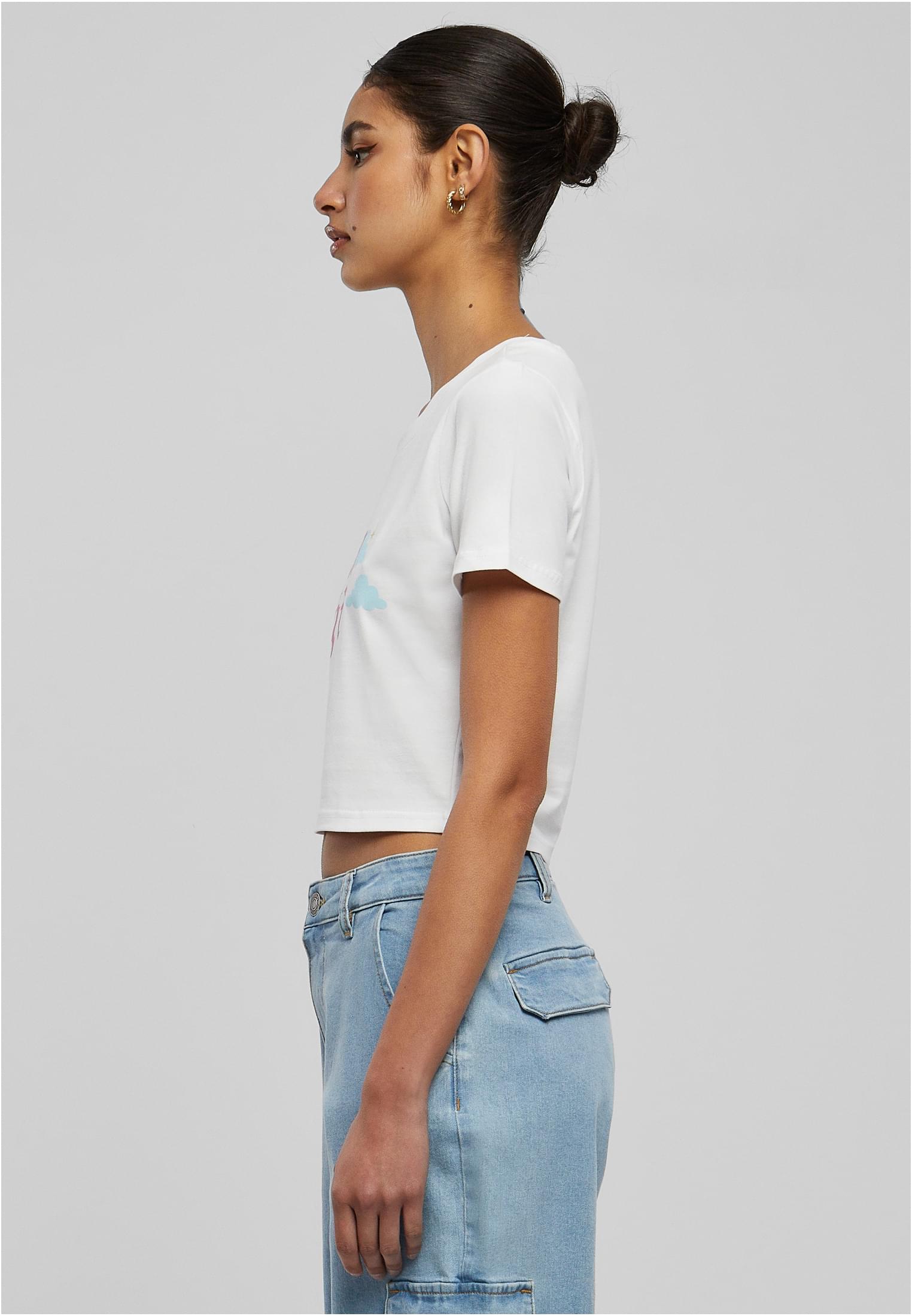 Baby Girl Cropped Tee white XXL - workoutbrands.com