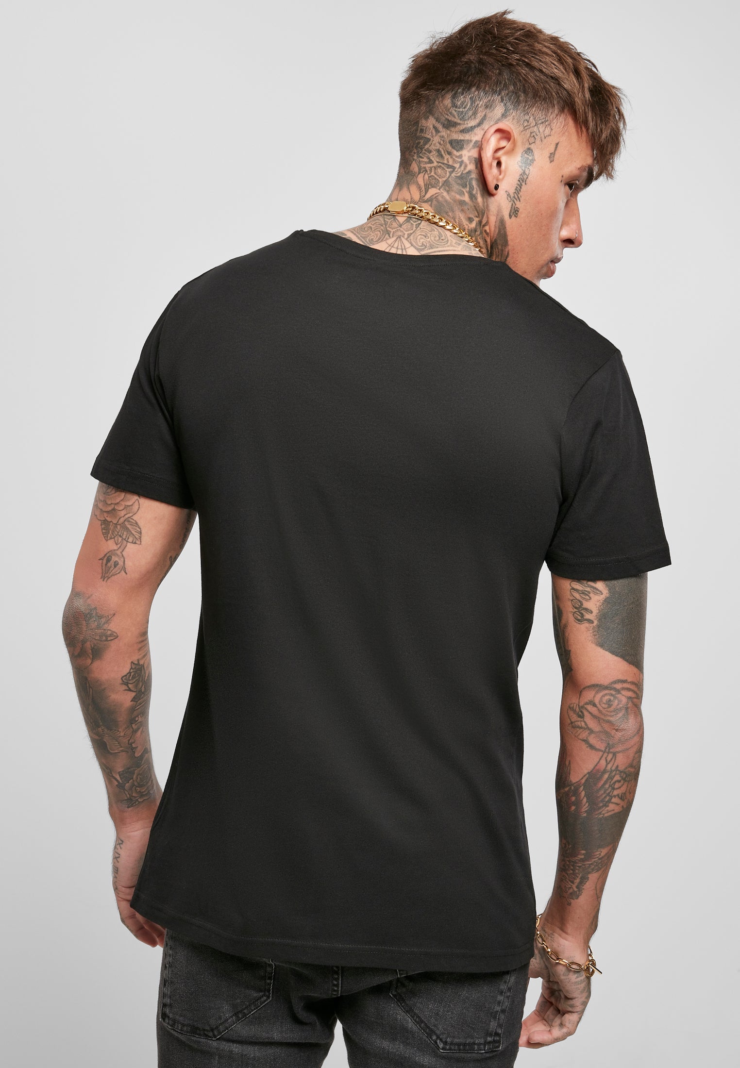 Baby Yoda Mandalorian Logo Tee black XXL - workoutbrands.com