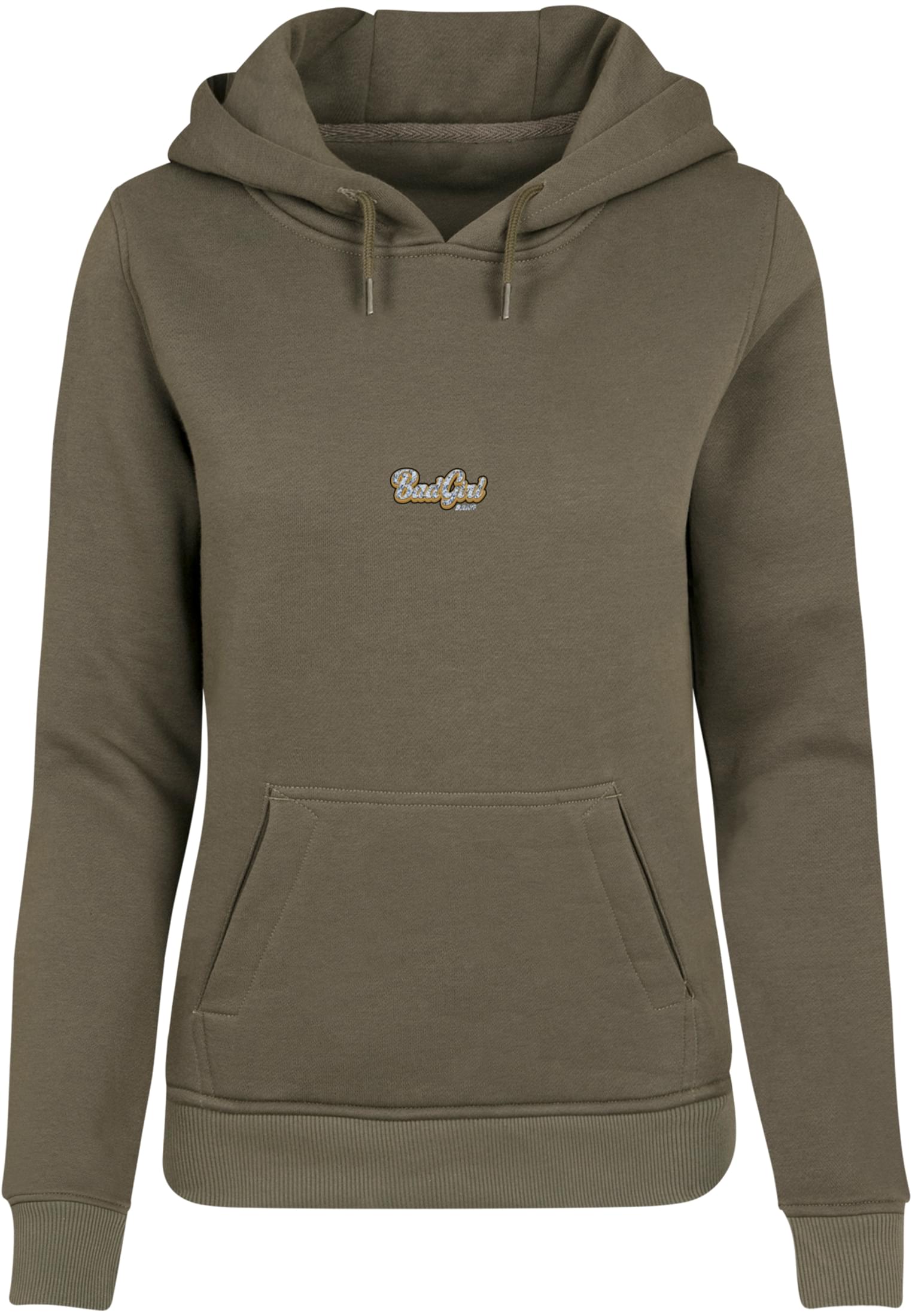 BadGirl Bang Hoody heather grey XXL - workoutbrands.com