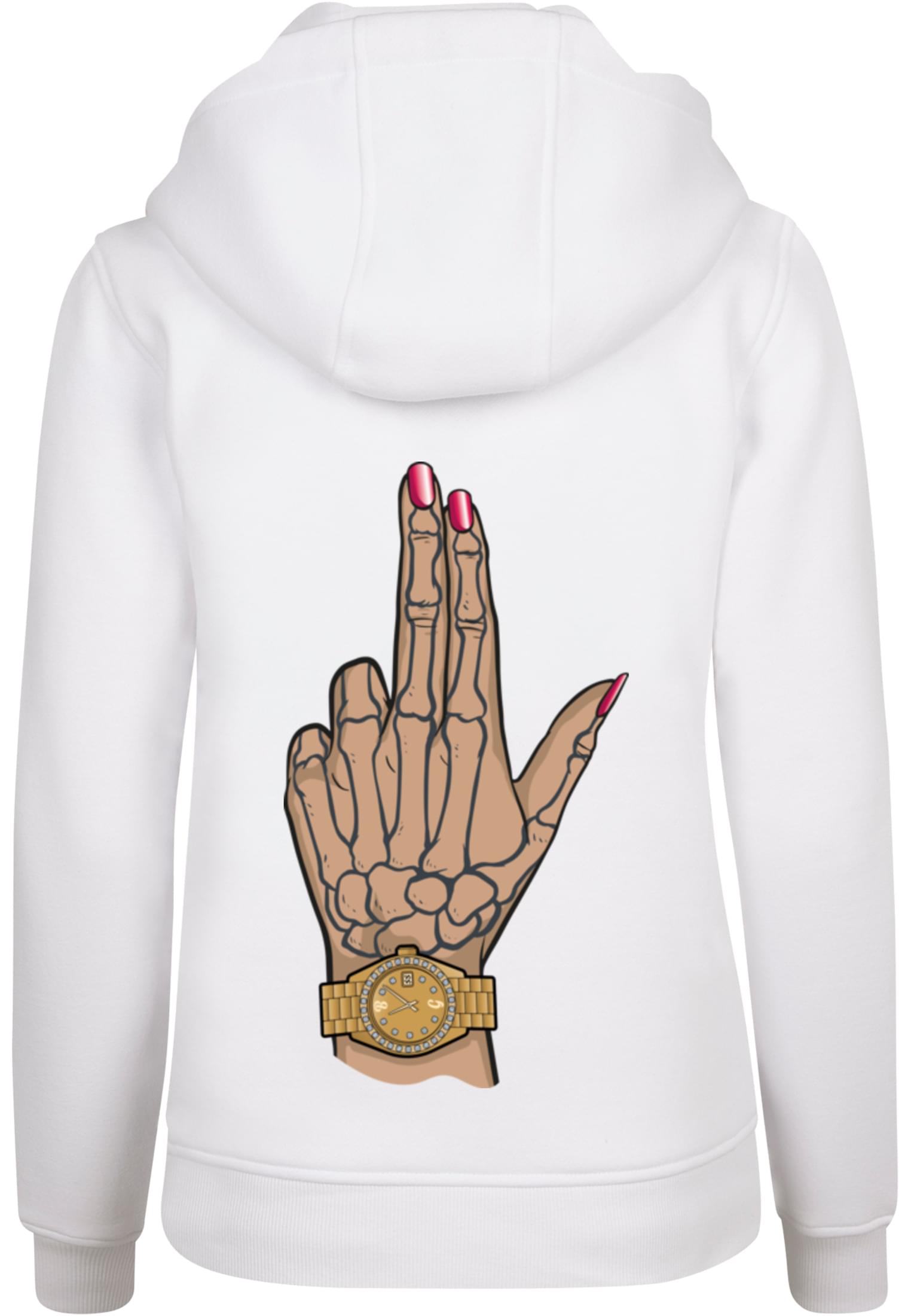 BadGirl Bang Hoody heather grey XXL - workoutbrands.com