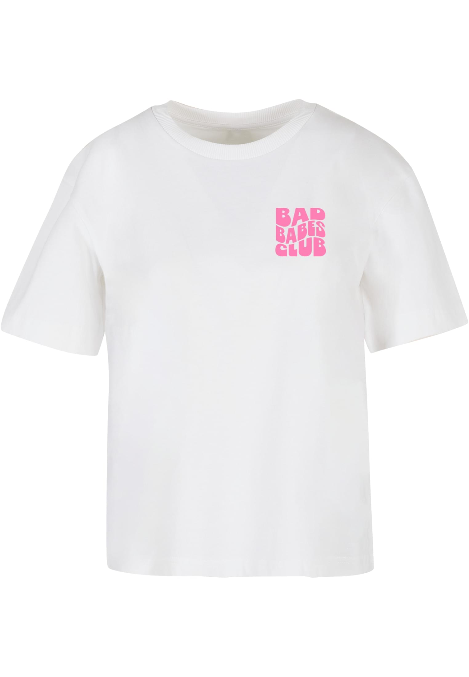 Bad Babes Club Tee white XXL - workoutbrands.com