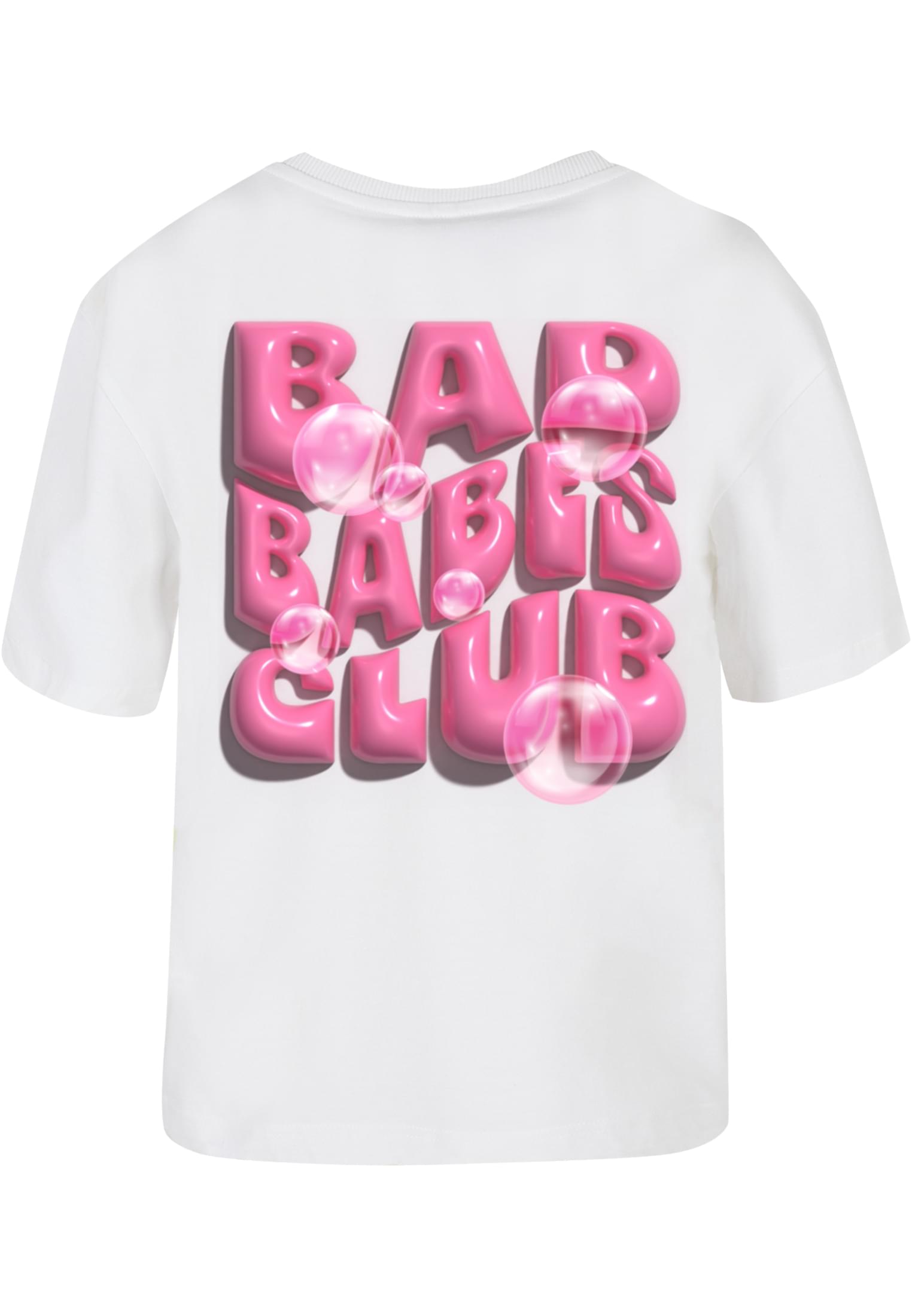 Bad Babes Club Tee white XXL - workoutbrands.com