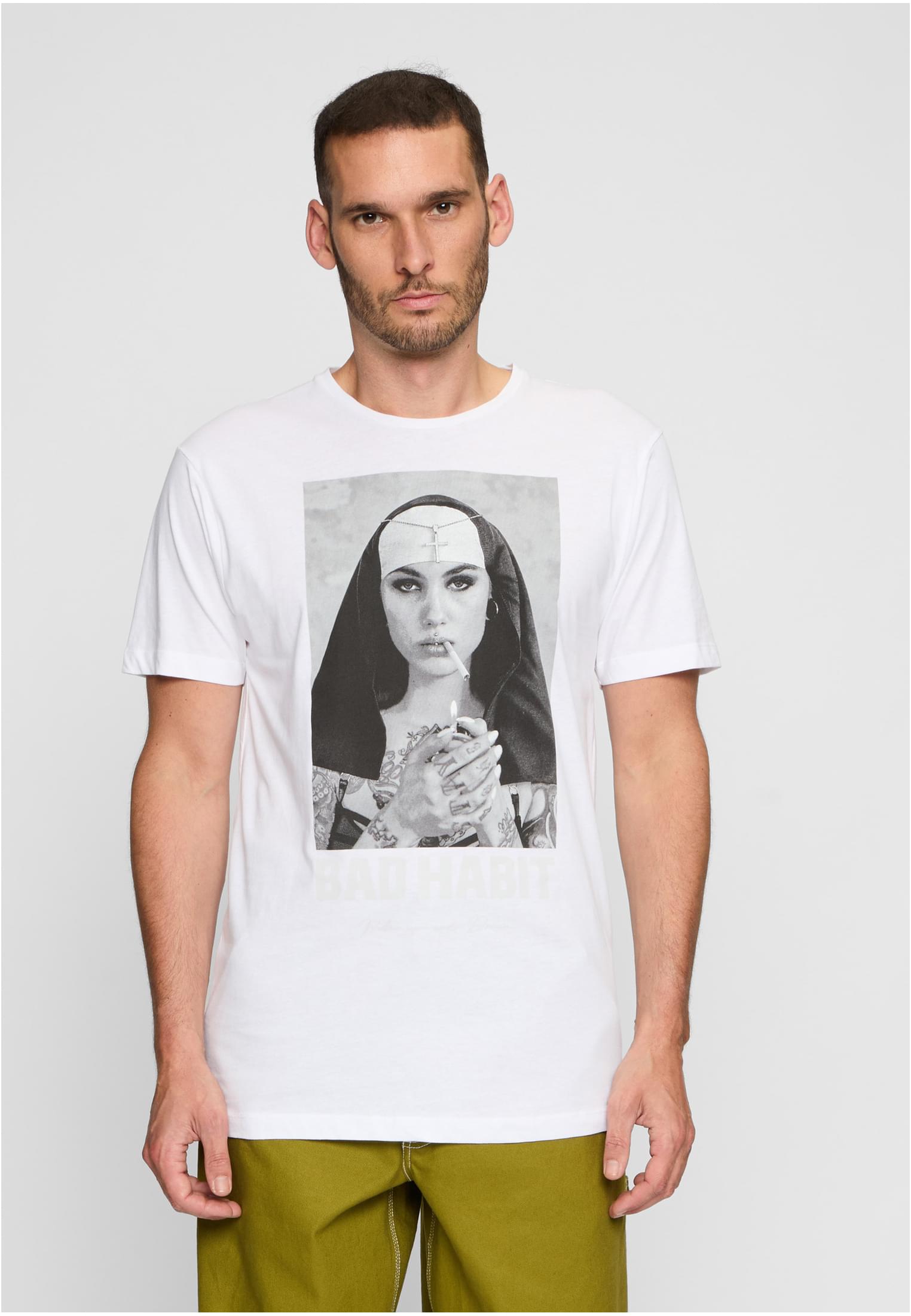 Bad Habit Tee heather grey XXL - workoutbrands.com