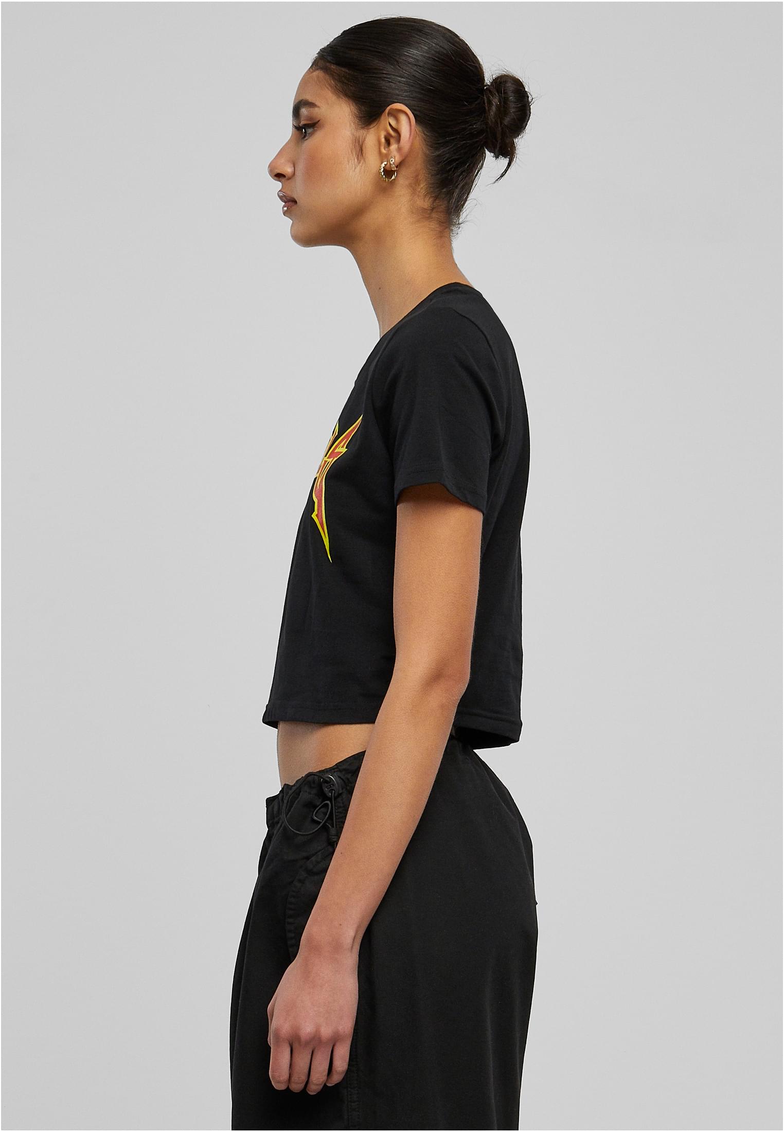 Badgirls Cropped Tee white XXL - workoutbrands.com