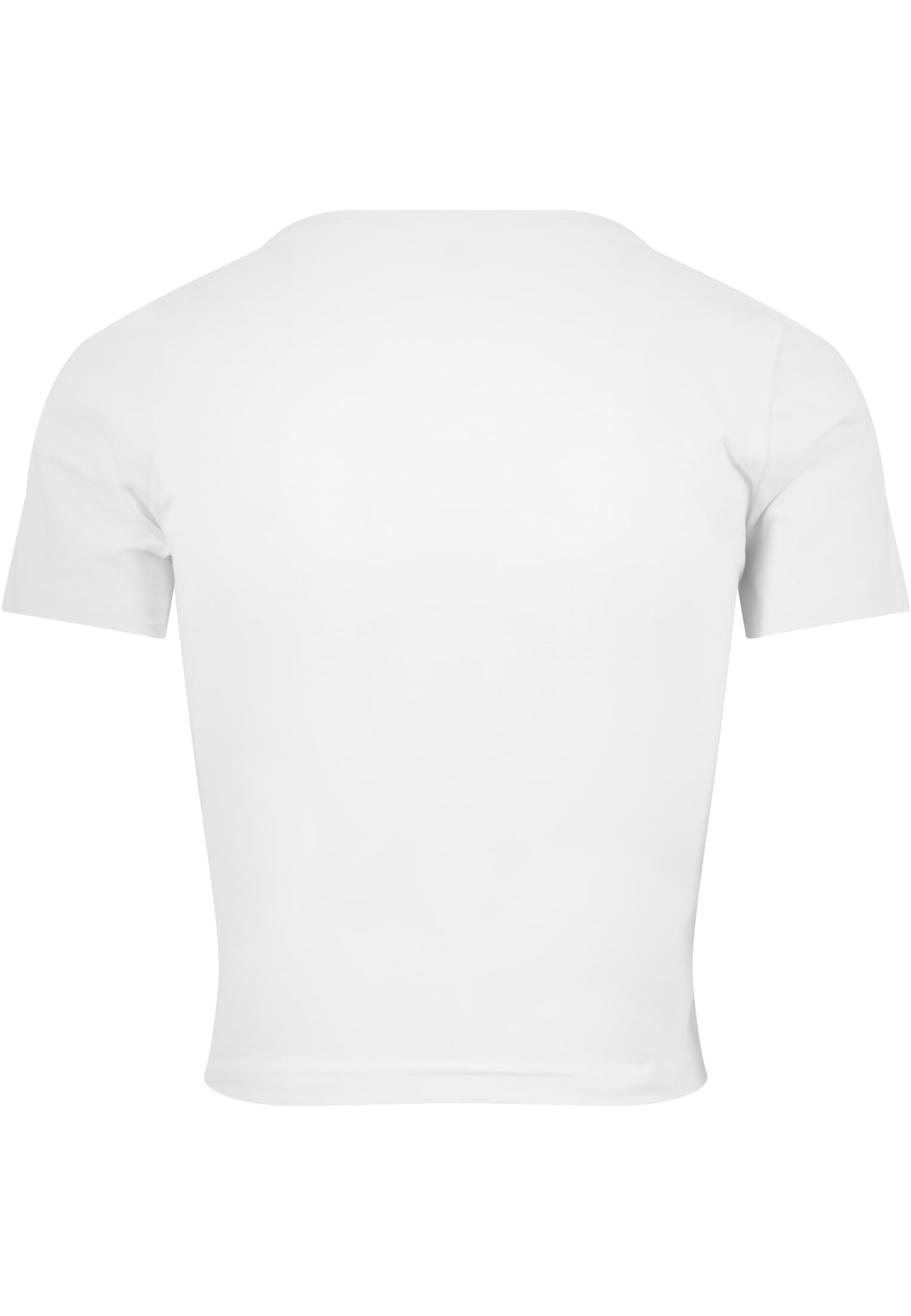 Badgirls Cropped Tee white XXL - workoutbrands.com