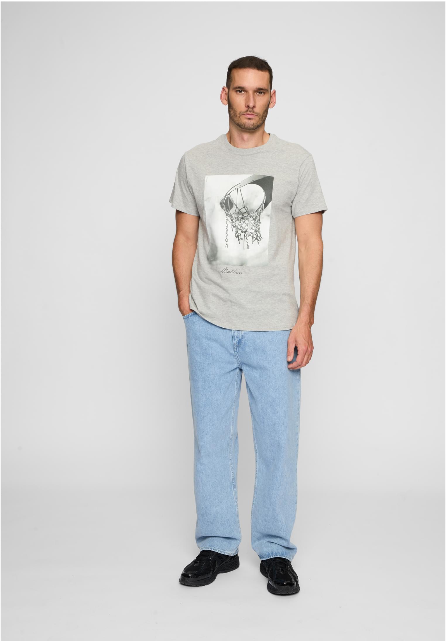 Ballin 2.0 Tee heather grey XXL - workoutbrands.com