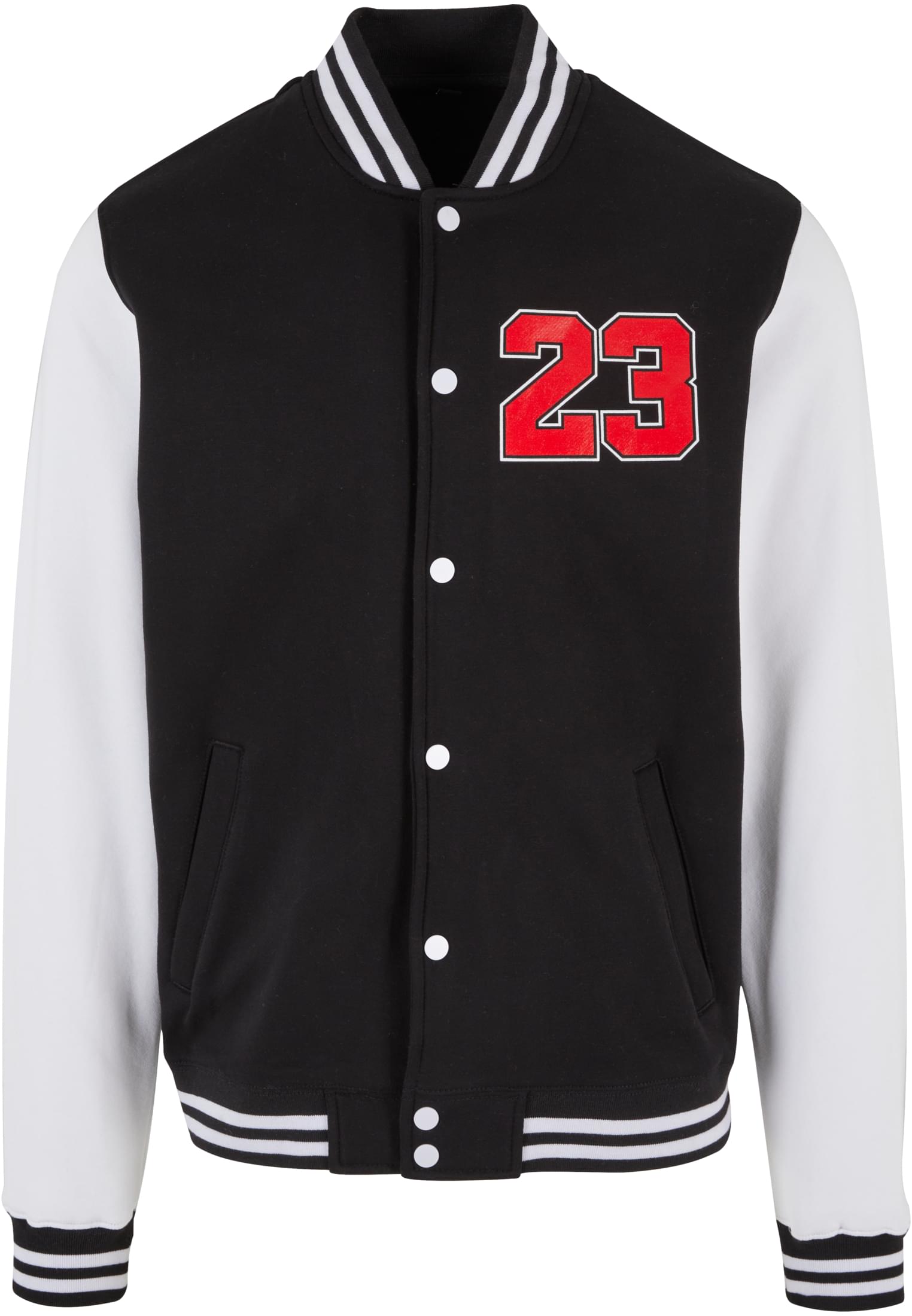 Ballin 23 College Jacket blk/wht XXL - workoutbrands.com