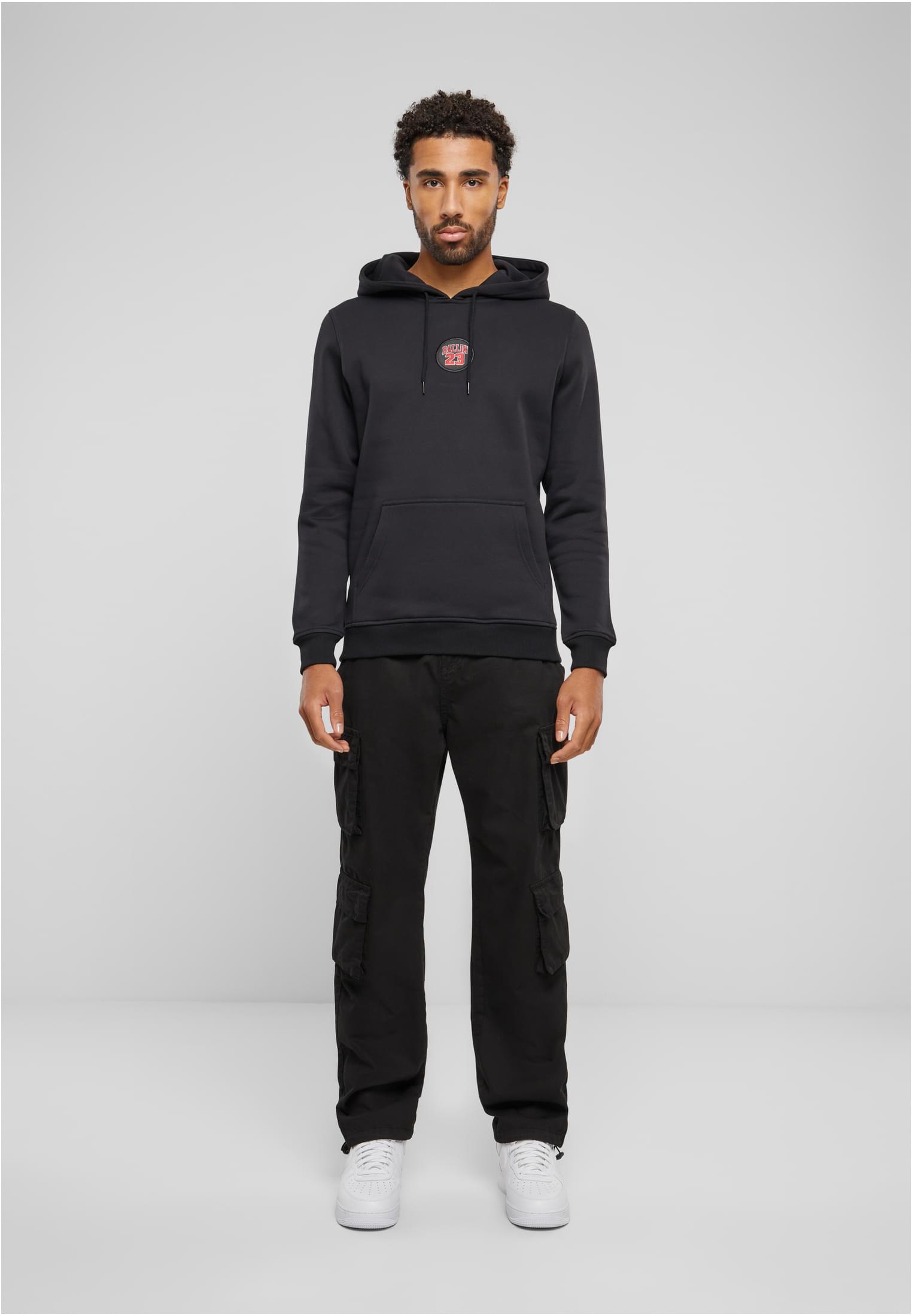 Ballin 23 Patch Hoody white XXL - workoutbrands.com