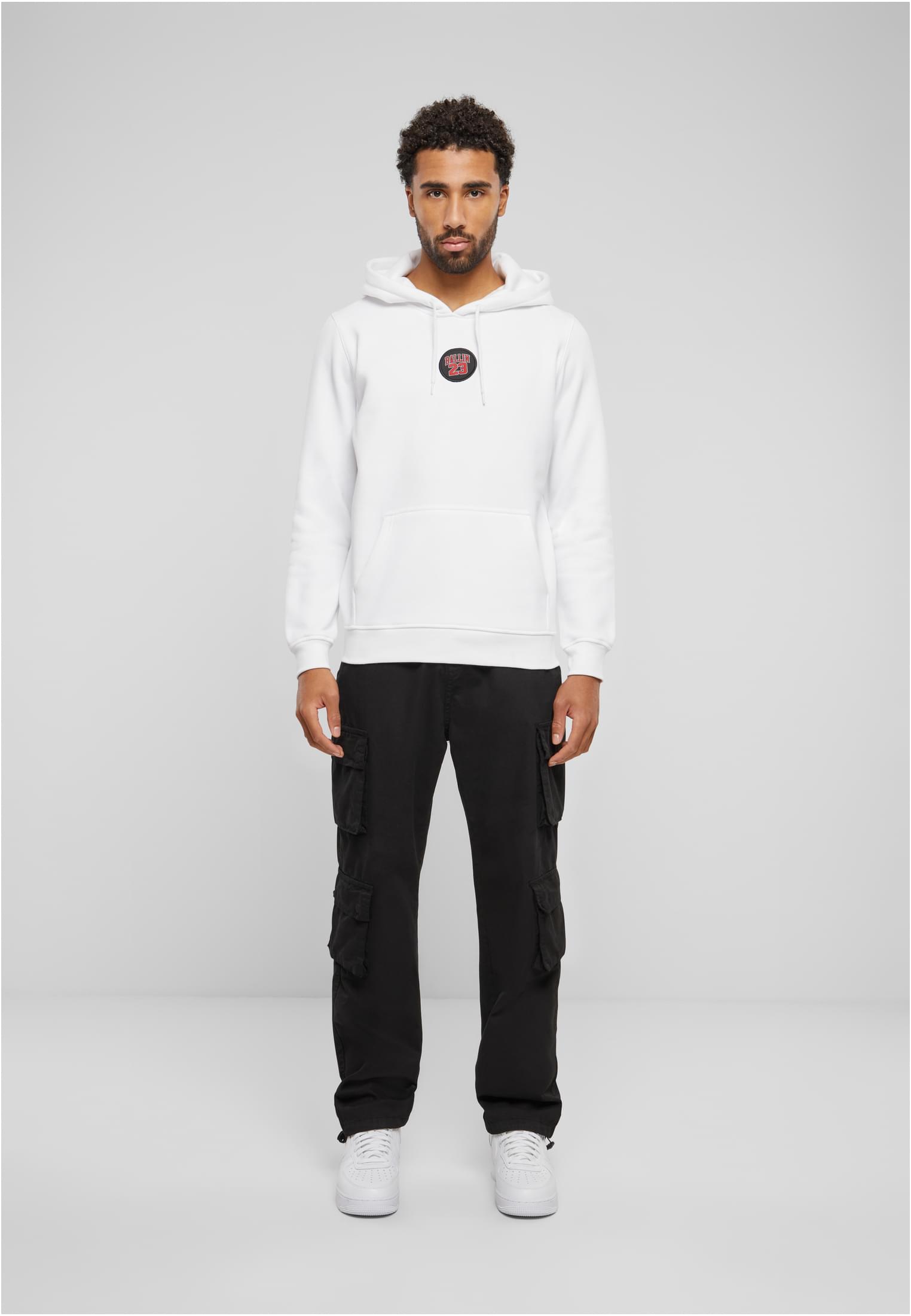 Ballin 23 Patch Hoody white XXL - workoutbrands.com