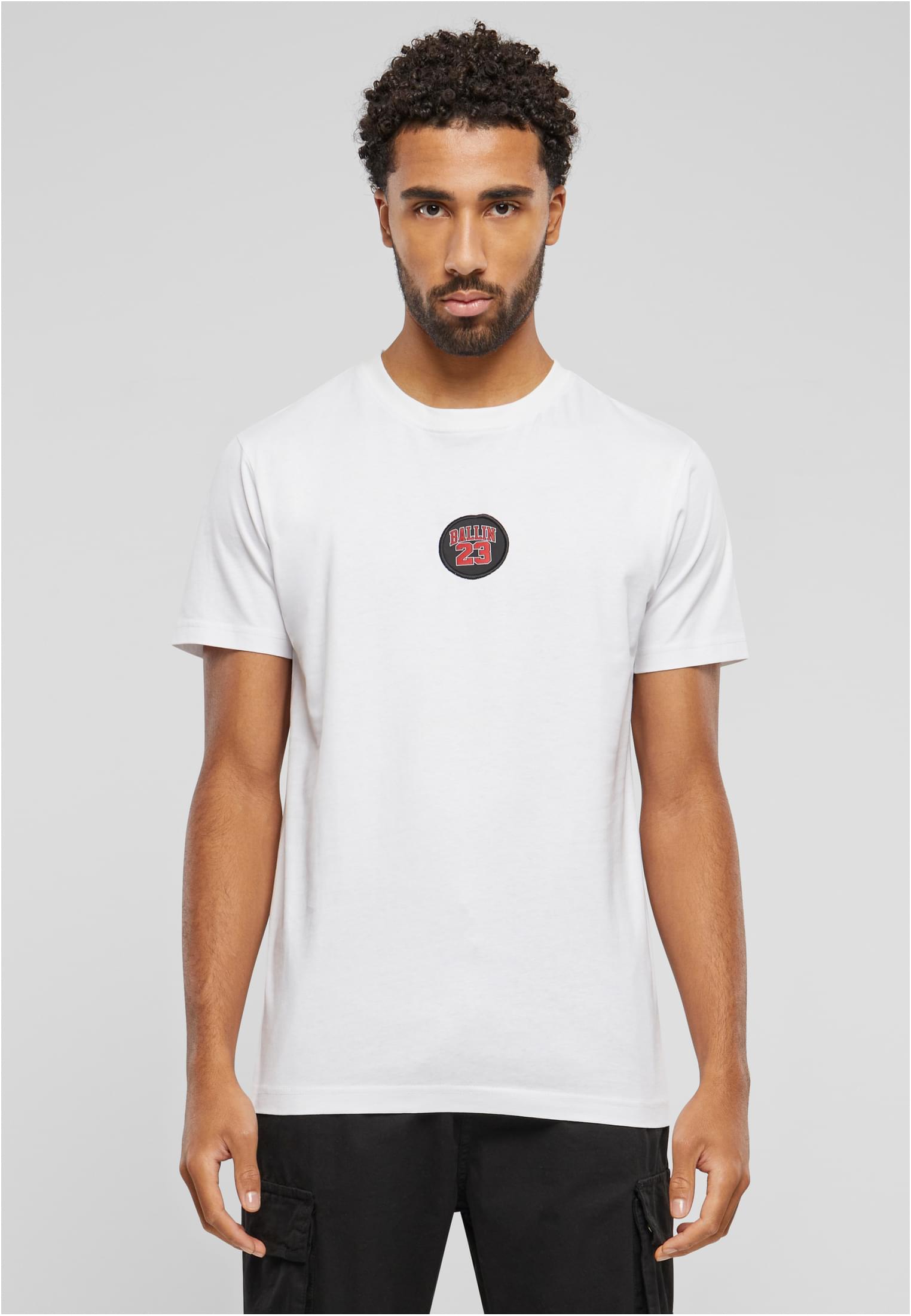Ballin 23 Patch Tee white XXL - workoutbrands.com
