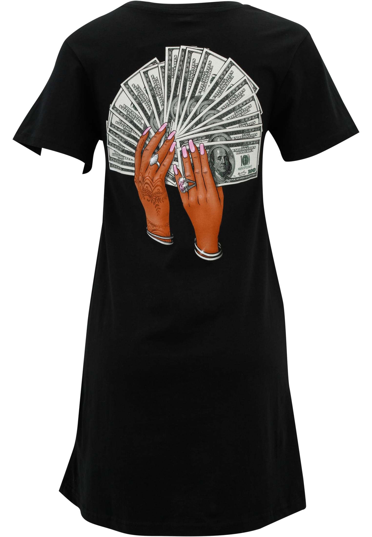 Be Better Ladies Tee Dress black XXL - workoutbrands.com