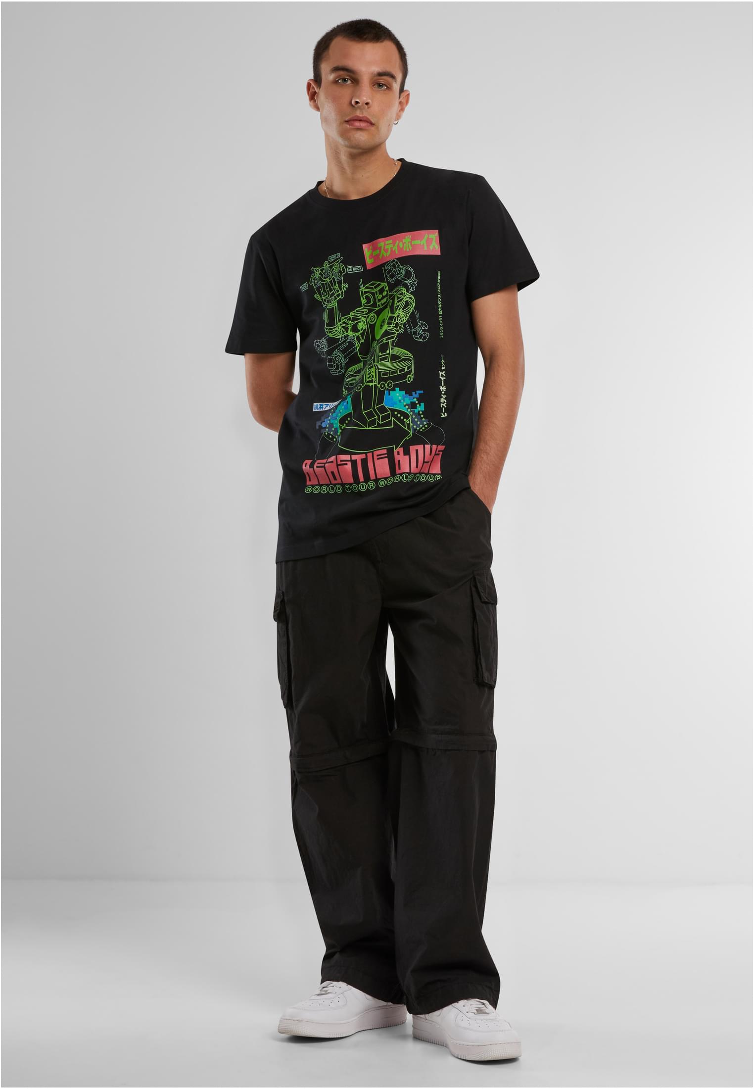 Beastie Boys Robot Tee black XXL - workoutbrands.com