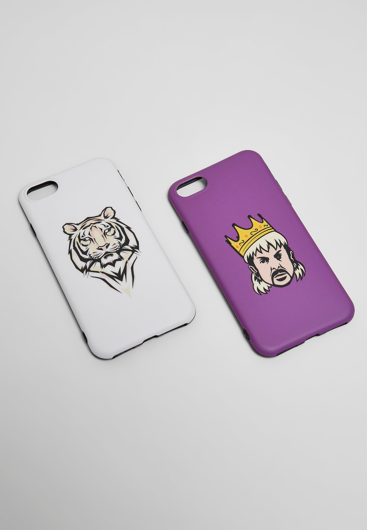 Big Cats I Phone 6/7/8 Phone Case Set white/violet one size - workoutbrands.com