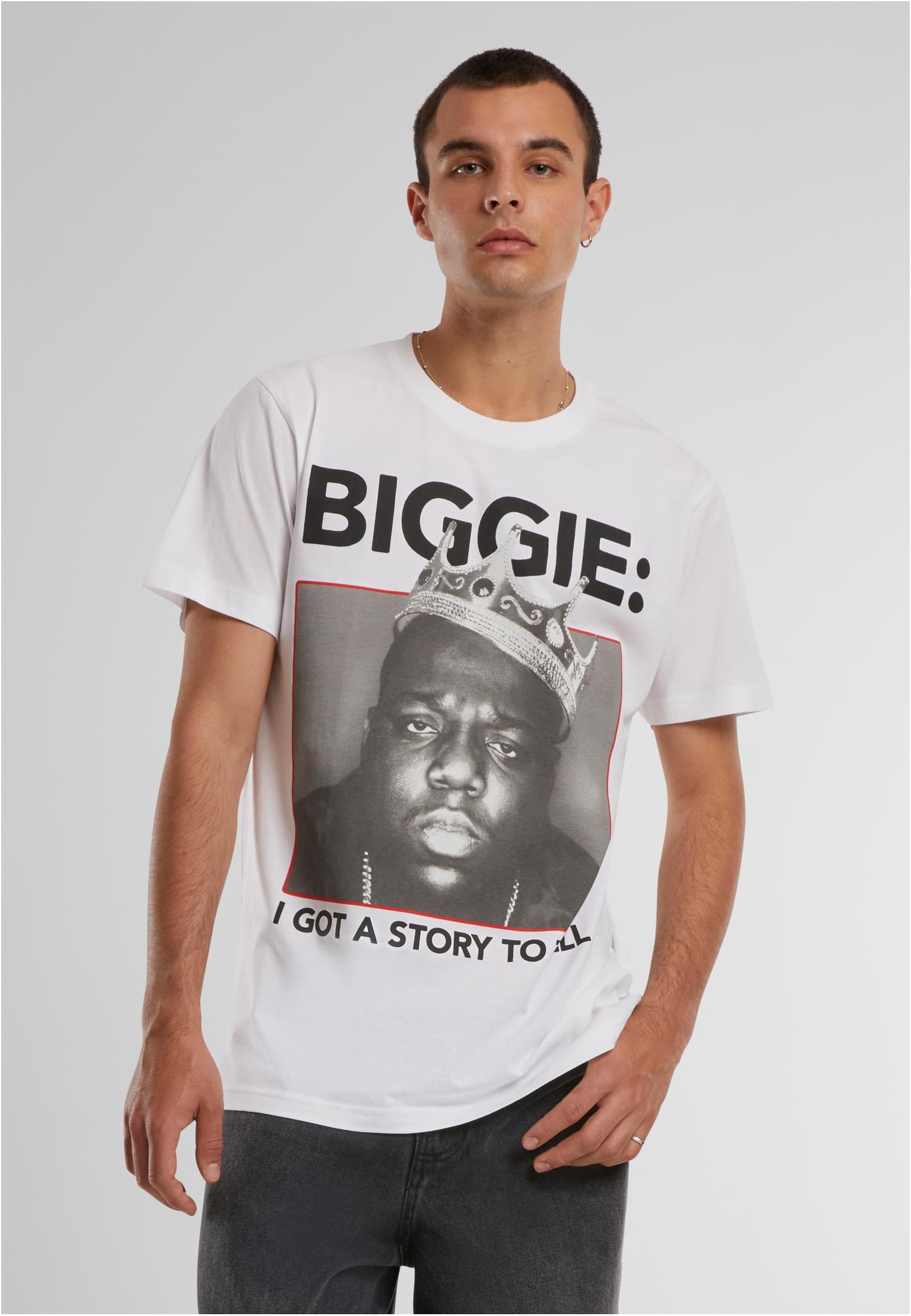 Biggie Crown Tee white XXL - workoutbrands.com