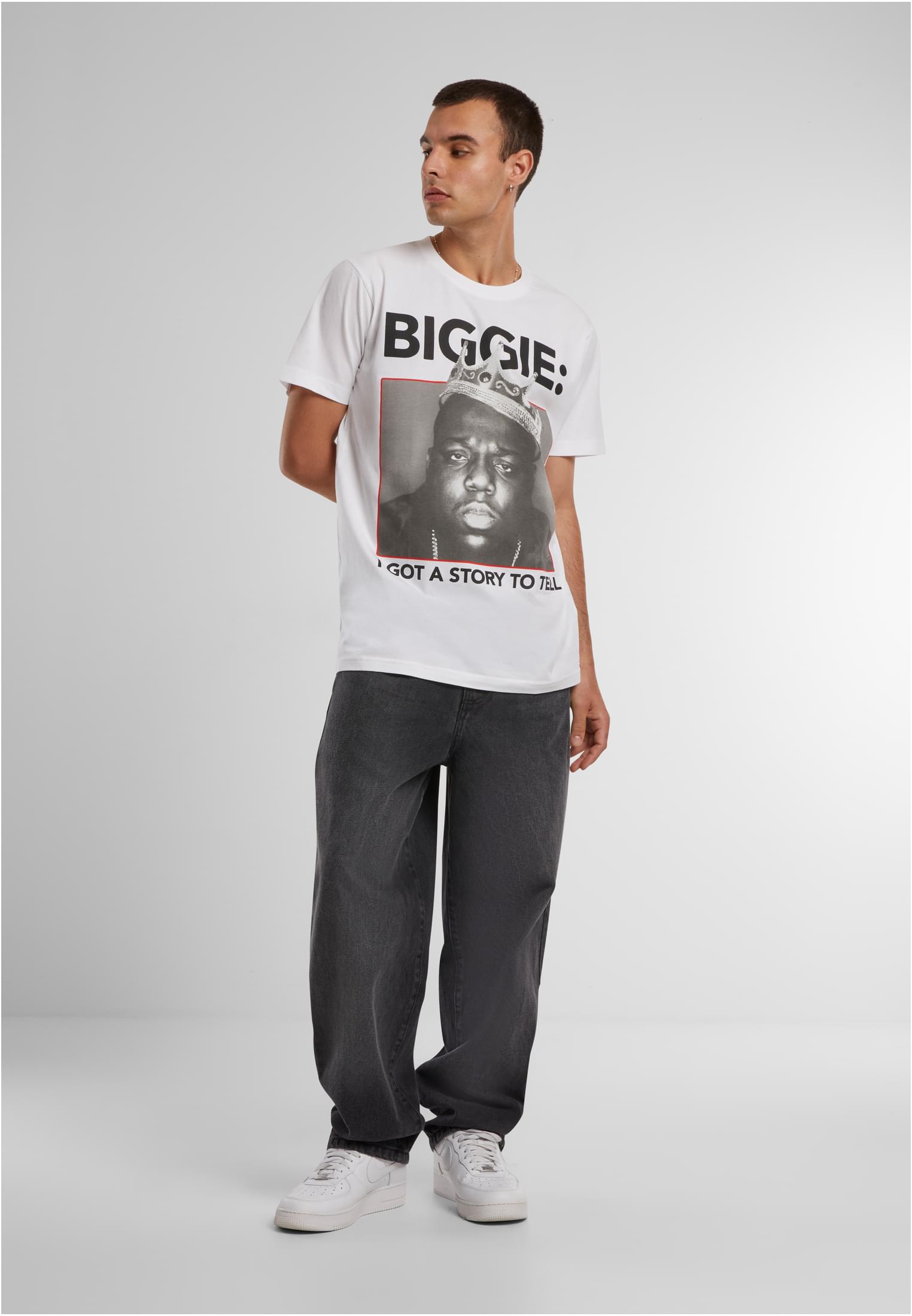 Biggie Crown Tee white XXL - workoutbrands.com