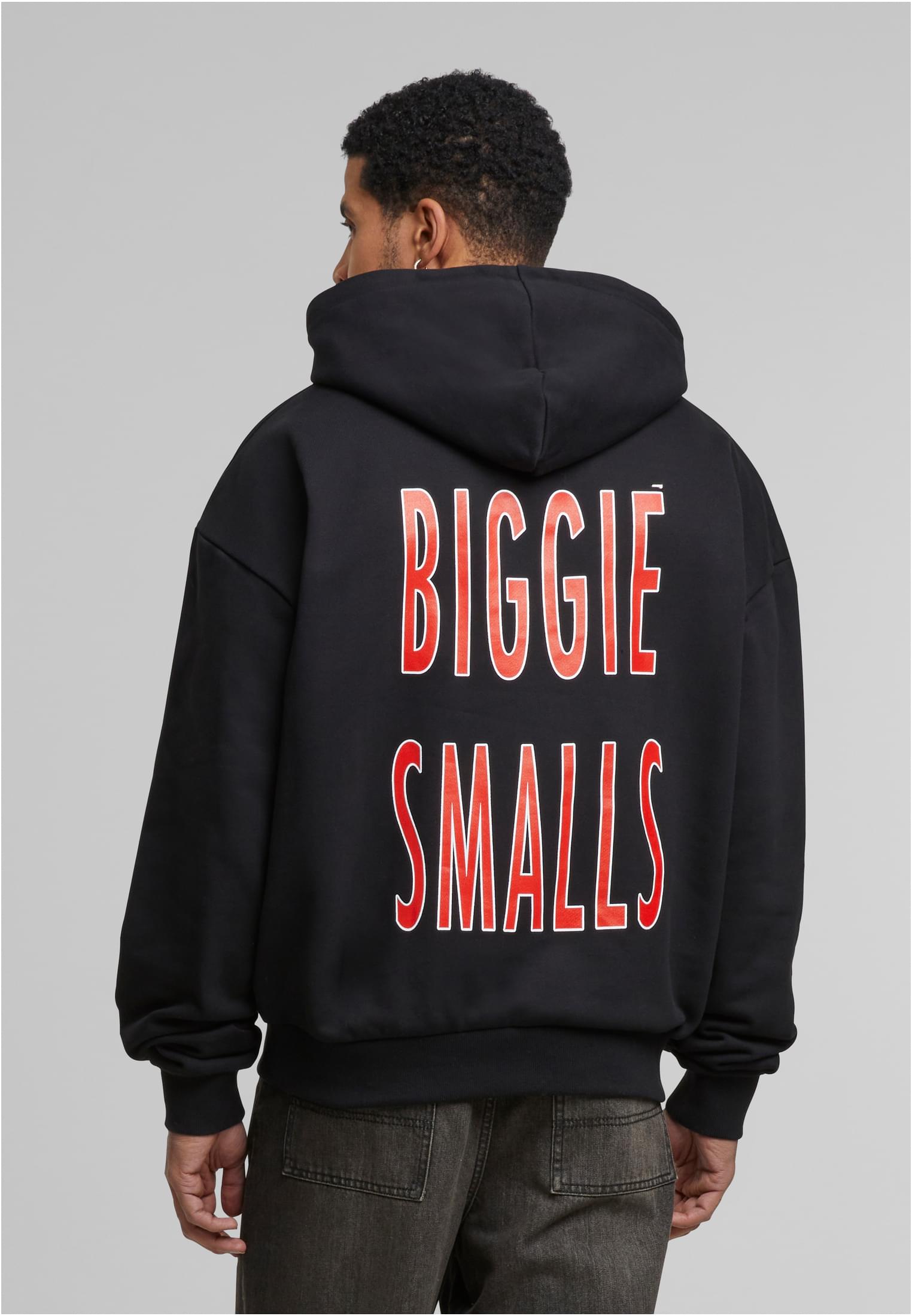 Biggie Smalls Concrete Heavy Oversize Hoody black XXL - workoutbrands.com