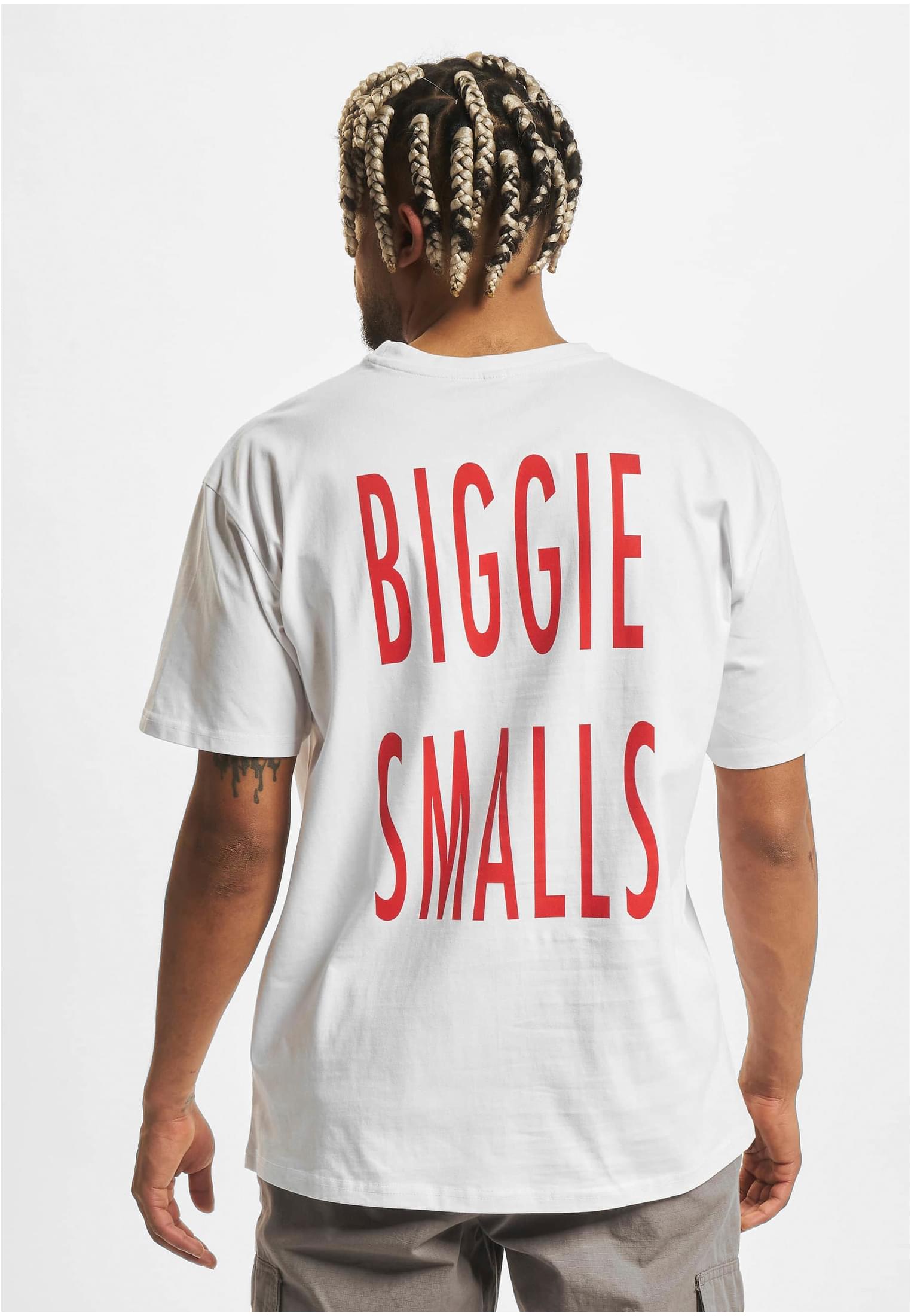 Biggie Smalls Concrete Oversize Tee white XXL - workoutbrands.com