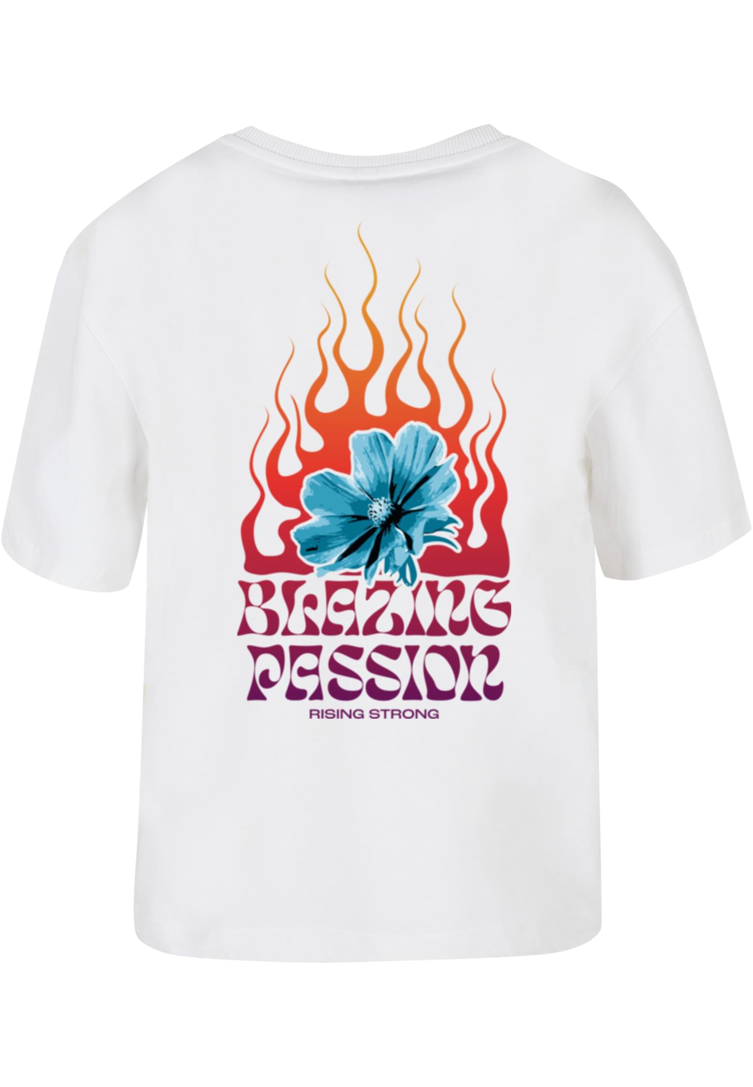 Blazing Passion Tee white XXL - workoutbrands.com