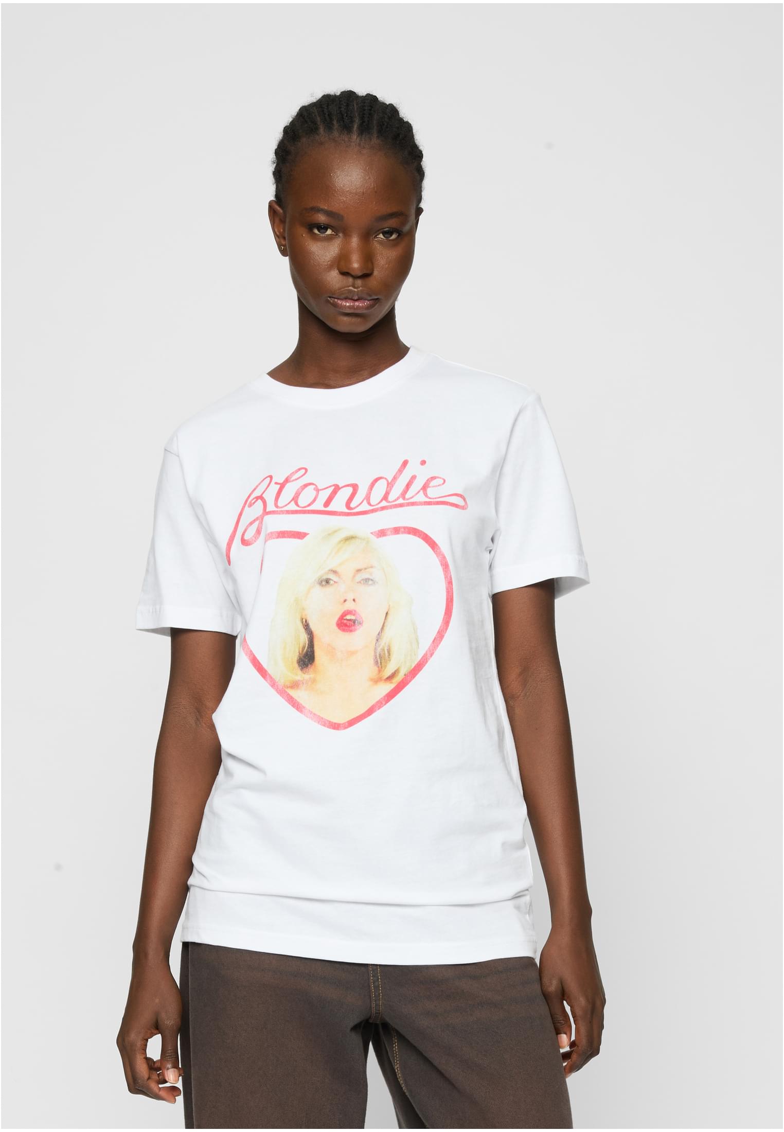 Blondie Heart of Glass Tee white XXL - workoutbrands.com