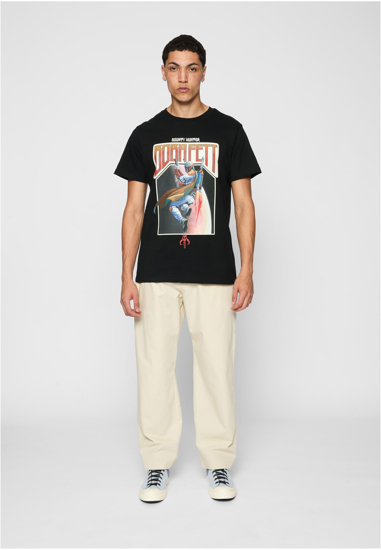 Boba Fett Retro Tee black XXL - workoutbrands.com