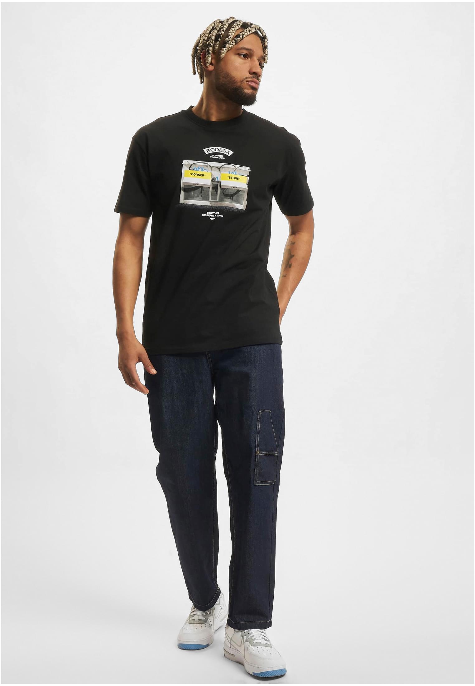 Bodega Oversize Tee black XXL - workoutbrands.com