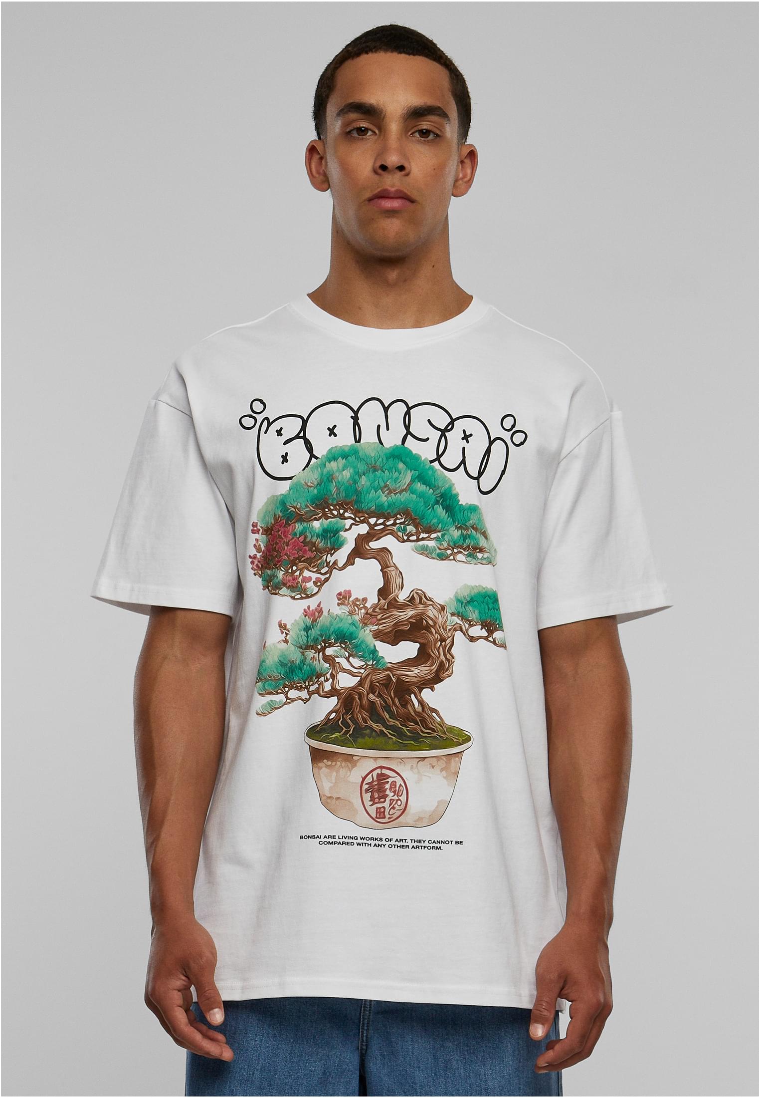 Bonsai Heavy Oversize Tee white XXL - workoutbrands.com