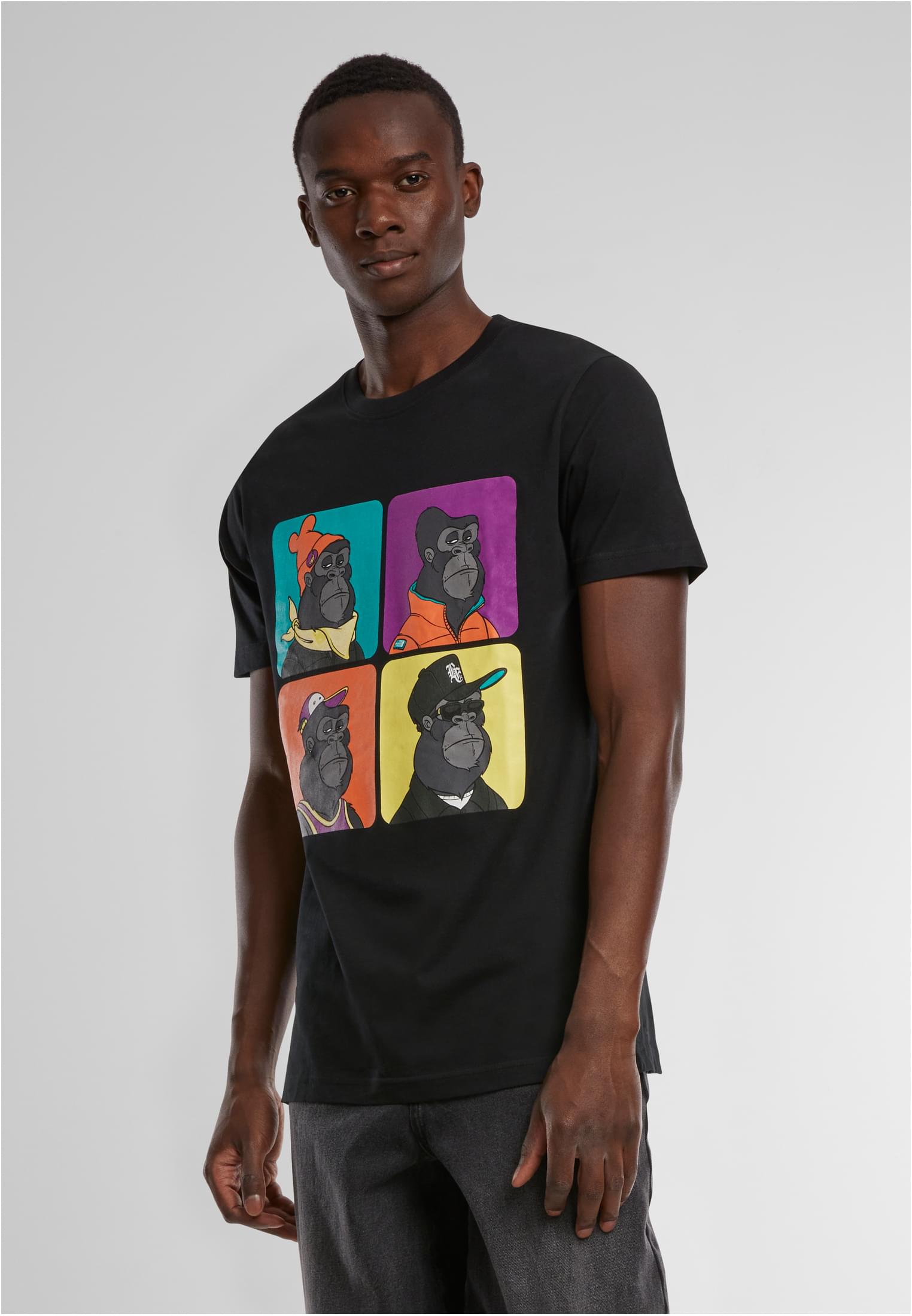 Bored Gorilla Multi Tee black XXL - workoutbrands.com