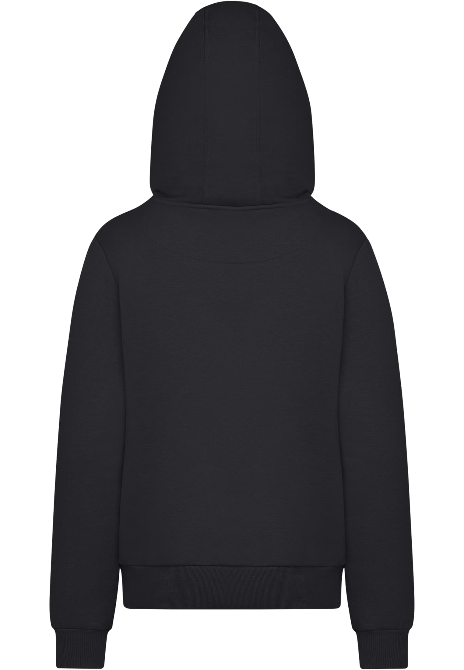 Bow Oneliner Ladies Fluffy Hoody black XXL - workoutbrands.com