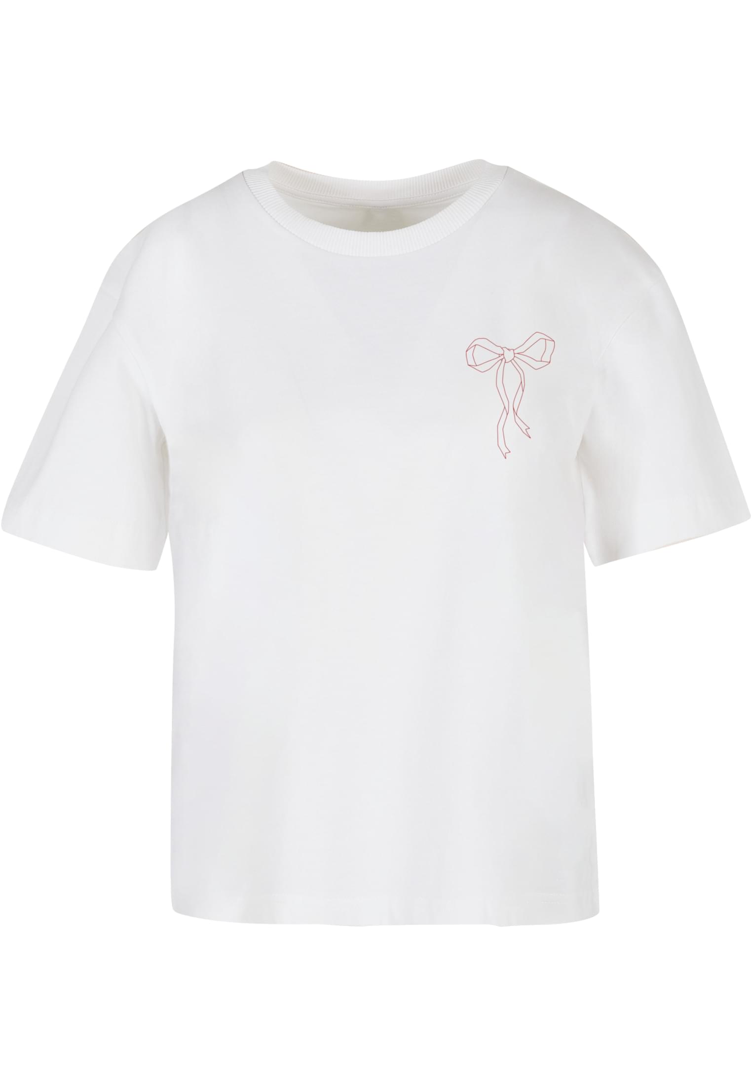 Bow Oneliner Tee white XXL - workoutbrands.com