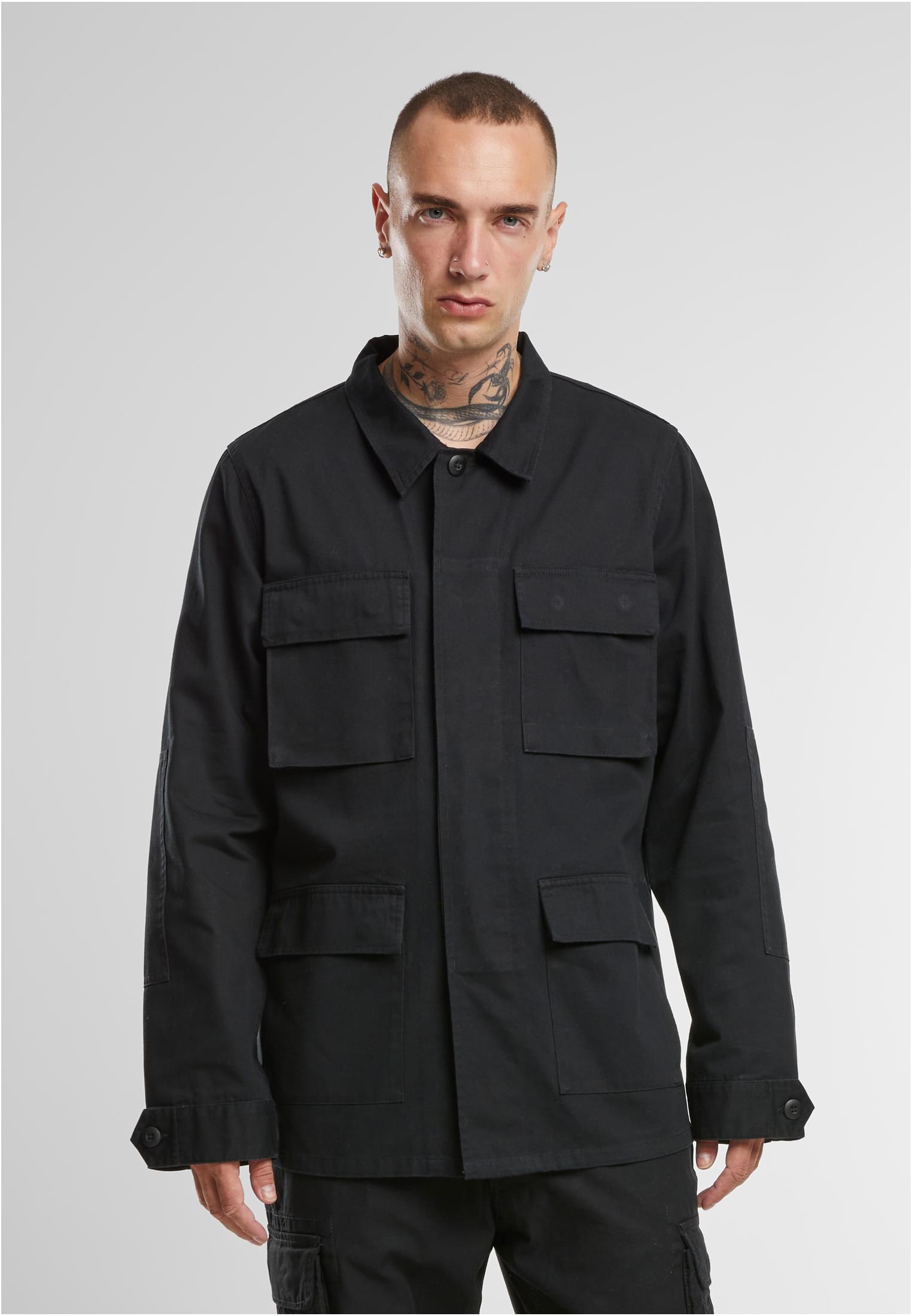 Brandit Men BDU Twill Jacket olive XXL - workoutbrands.com