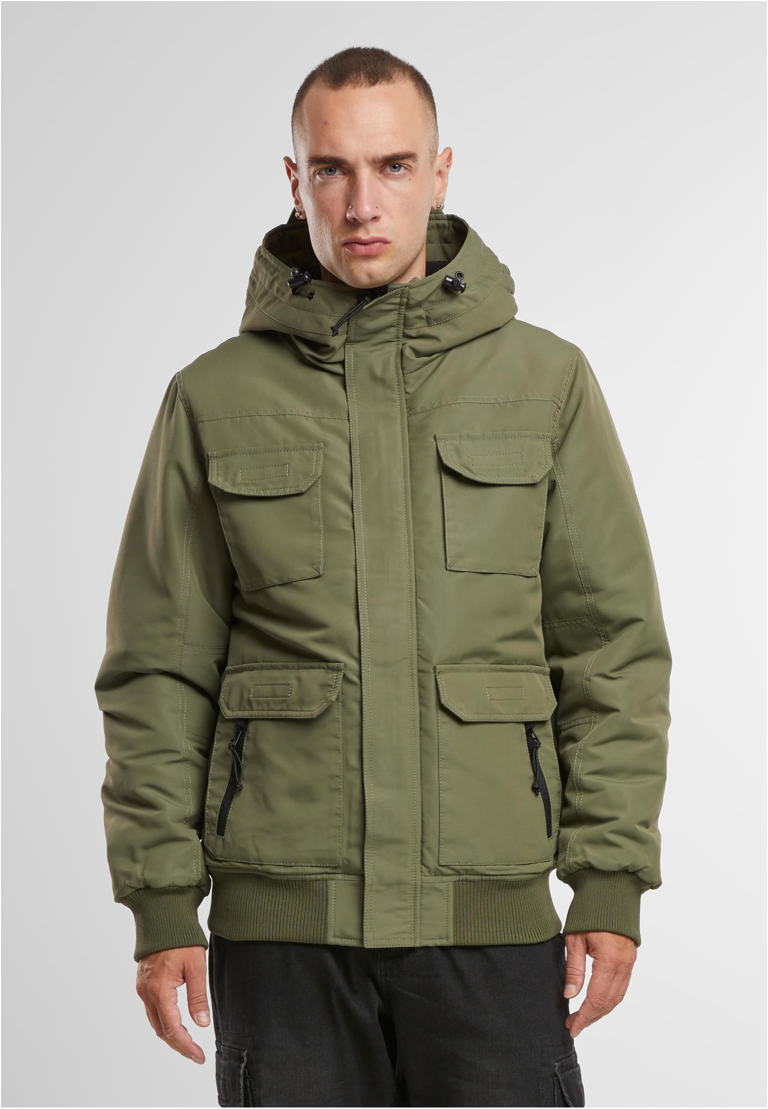 Brandit Men Exploration Jacket olive XXL - workoutbrands.com