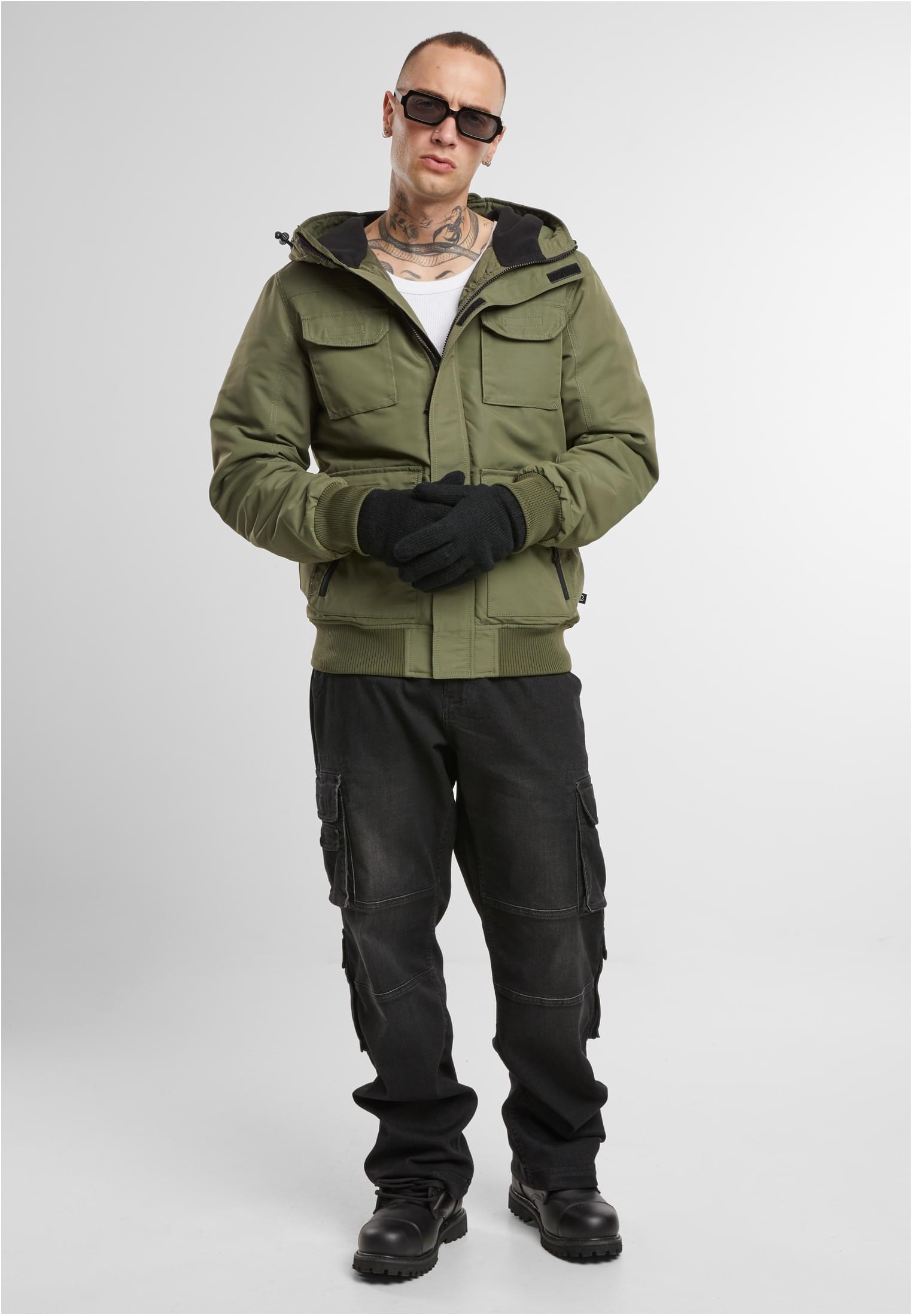Brandit Men Exploration Jacket olive XXL - workoutbrands.com