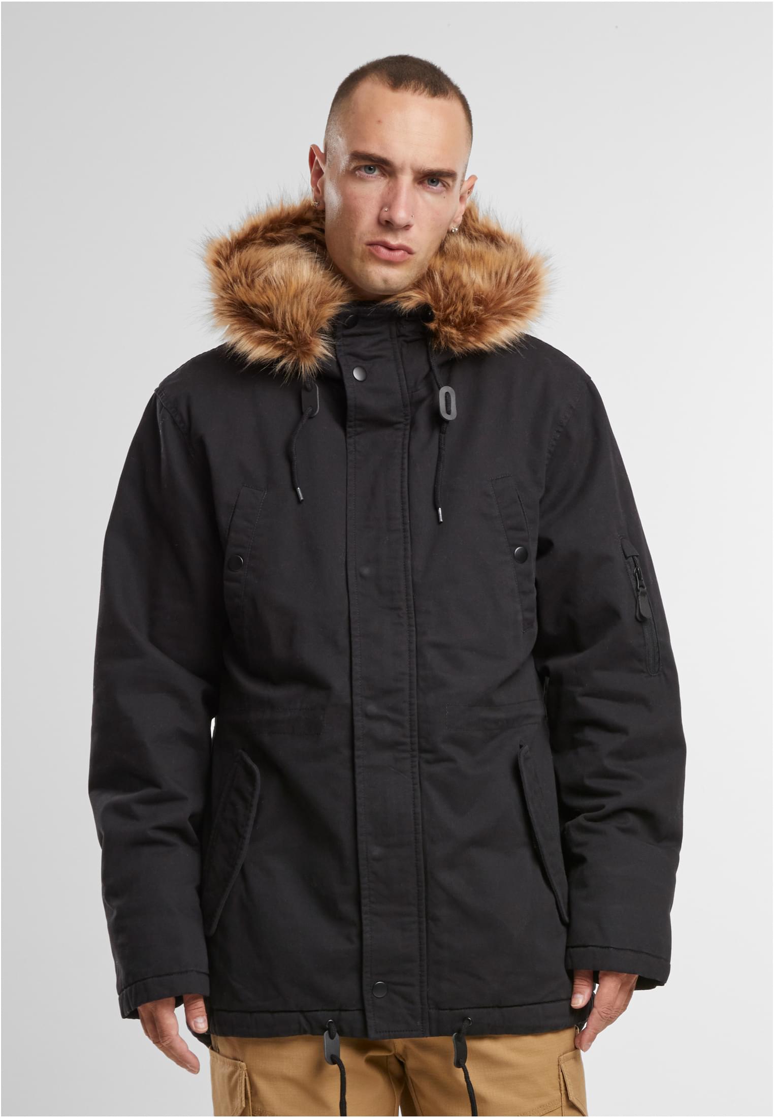 Brandit Men Fish Tail Parka antracite XXL - workoutbrands.com