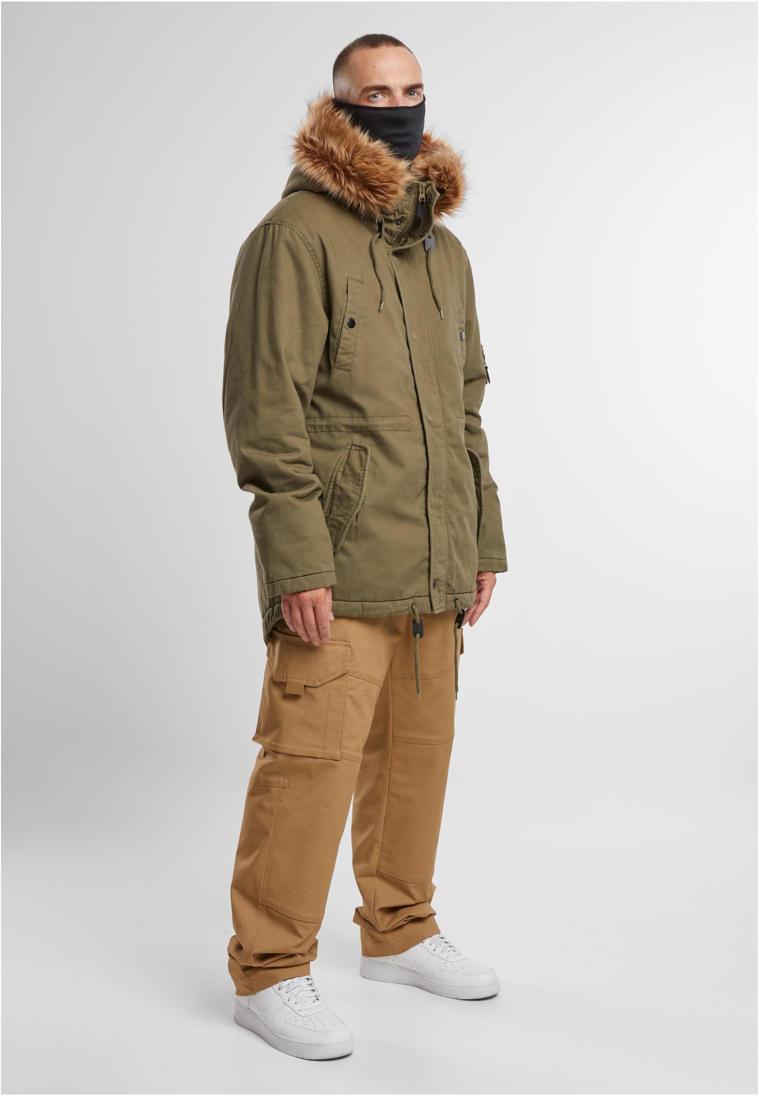 Brandit Men Fish Tail Parka antracite XXL - workoutbrands.com
