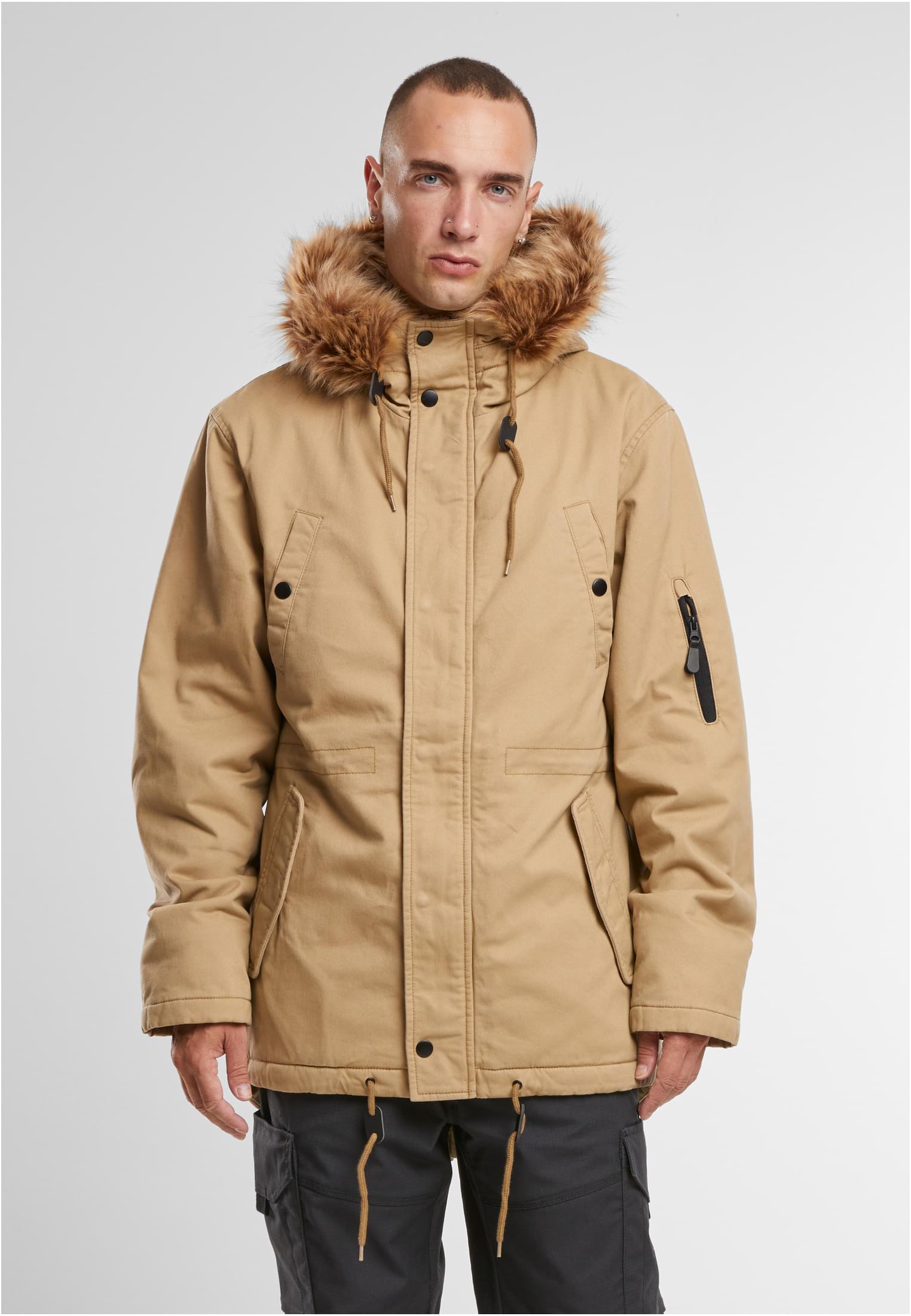 Brandit Men Fish Tail Parka antracite XXL - workoutbrands.com