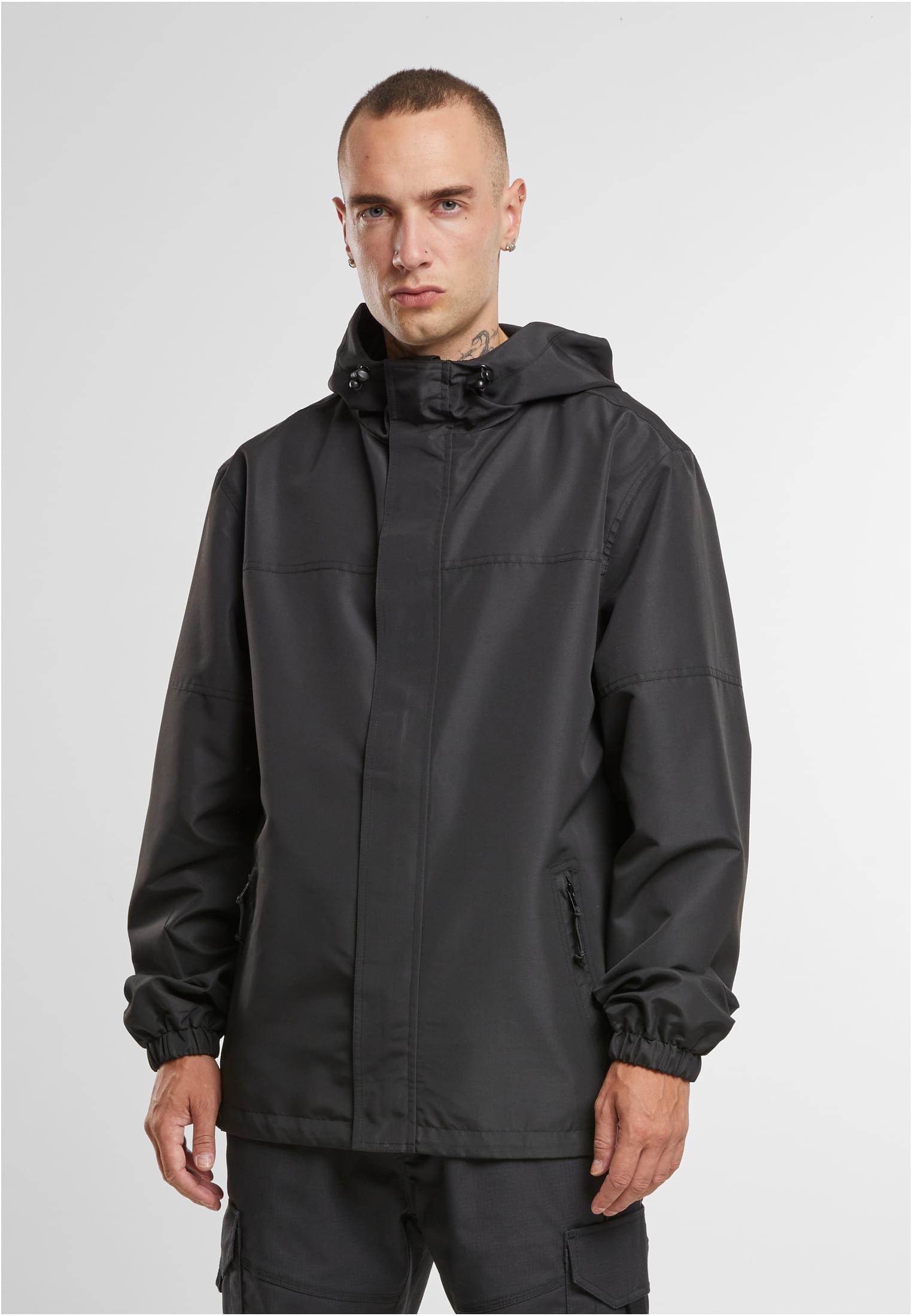 Brandit Men Light Windbreaker Frontzip olive XXL - workoutbrands.com