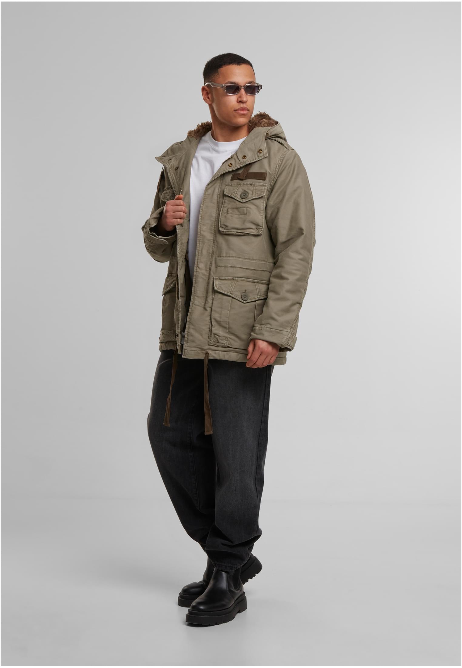 Brandit Men Respite Jacket camel XXL - workoutbrands.com