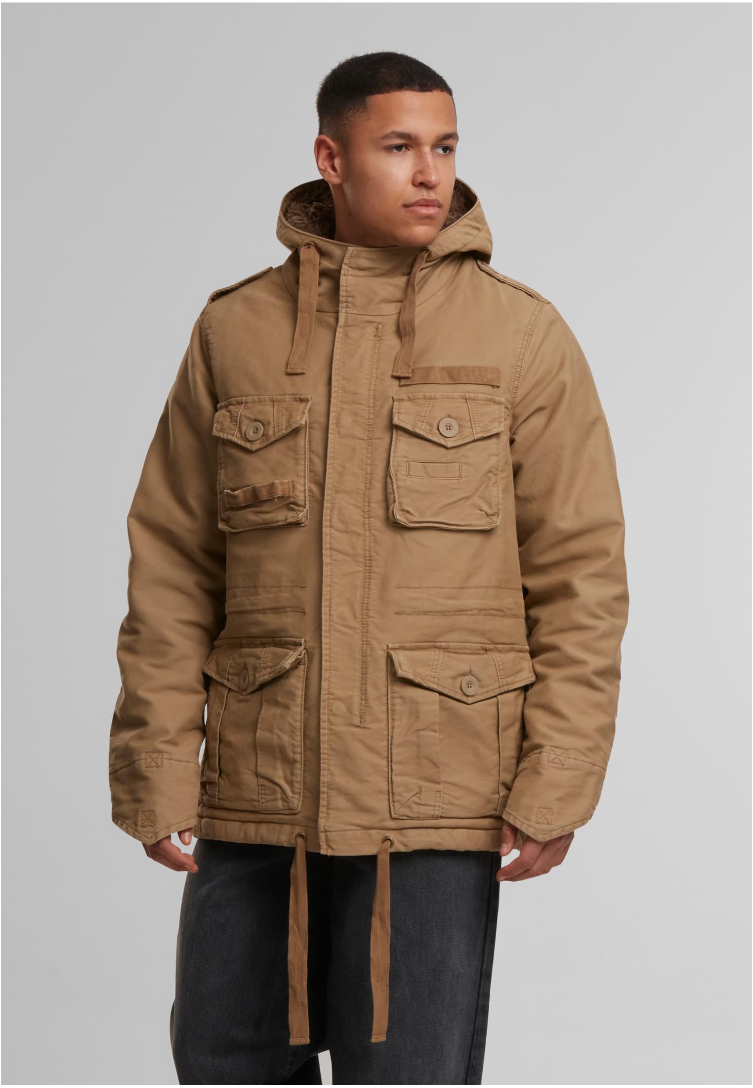Brandit Men Respite Jacket camel XXL - workoutbrands.com