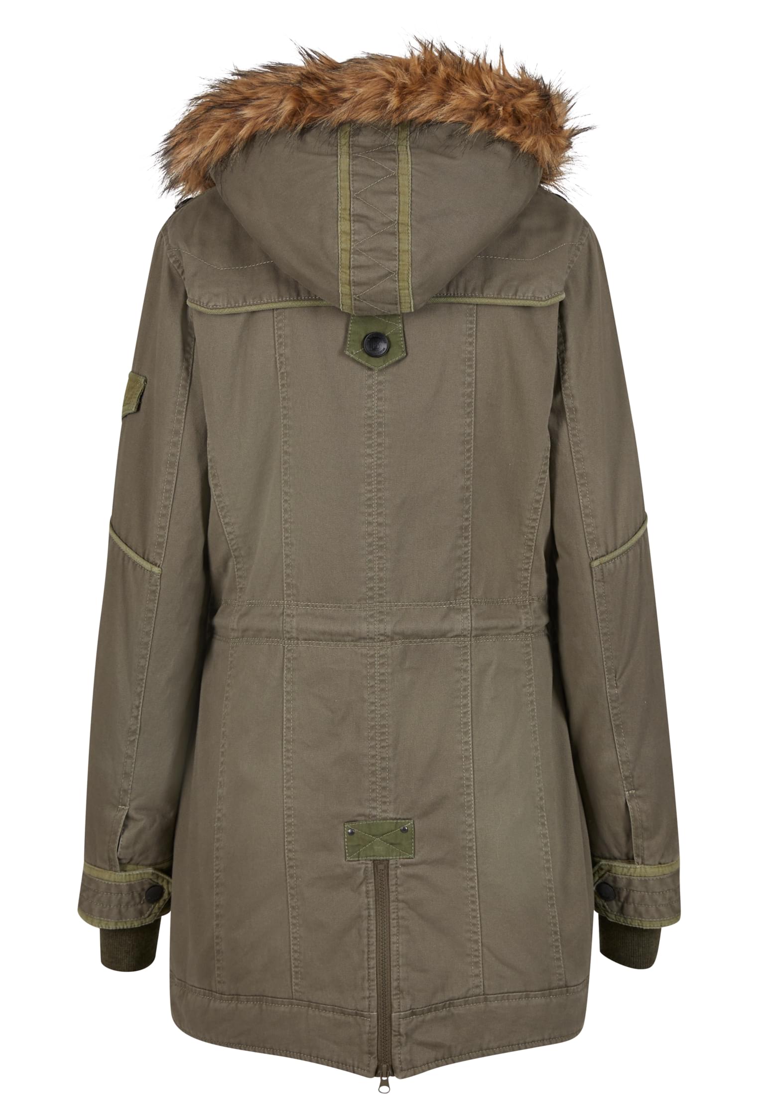 Brandit Women Emma Winterparka olive XS - workoutbrands.com
